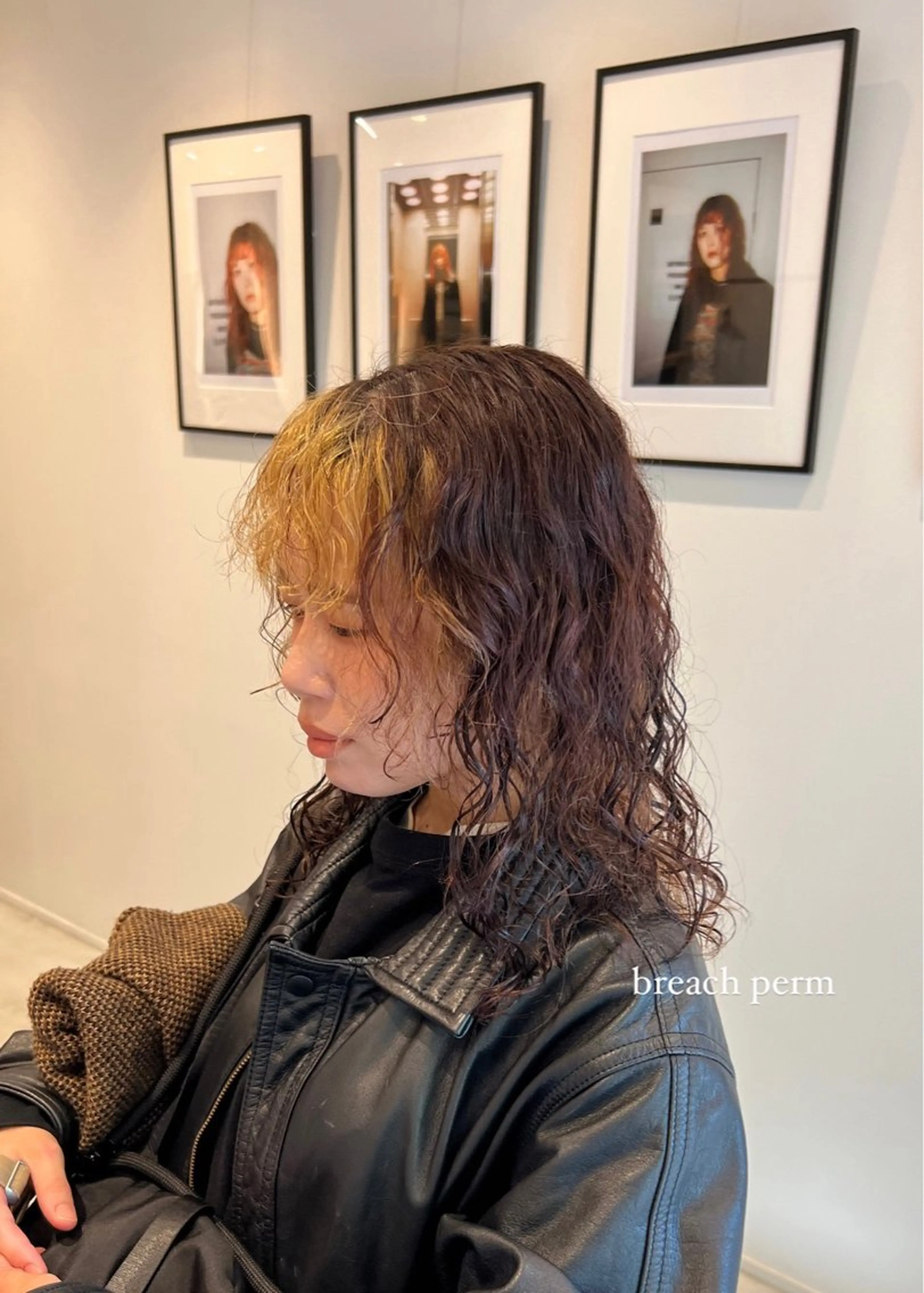 ミディアム ミディアムパーマ CYAN. 矢場町店所属・パーマ/名古屋パーマ / コデラ ナナホのヘアスタイル