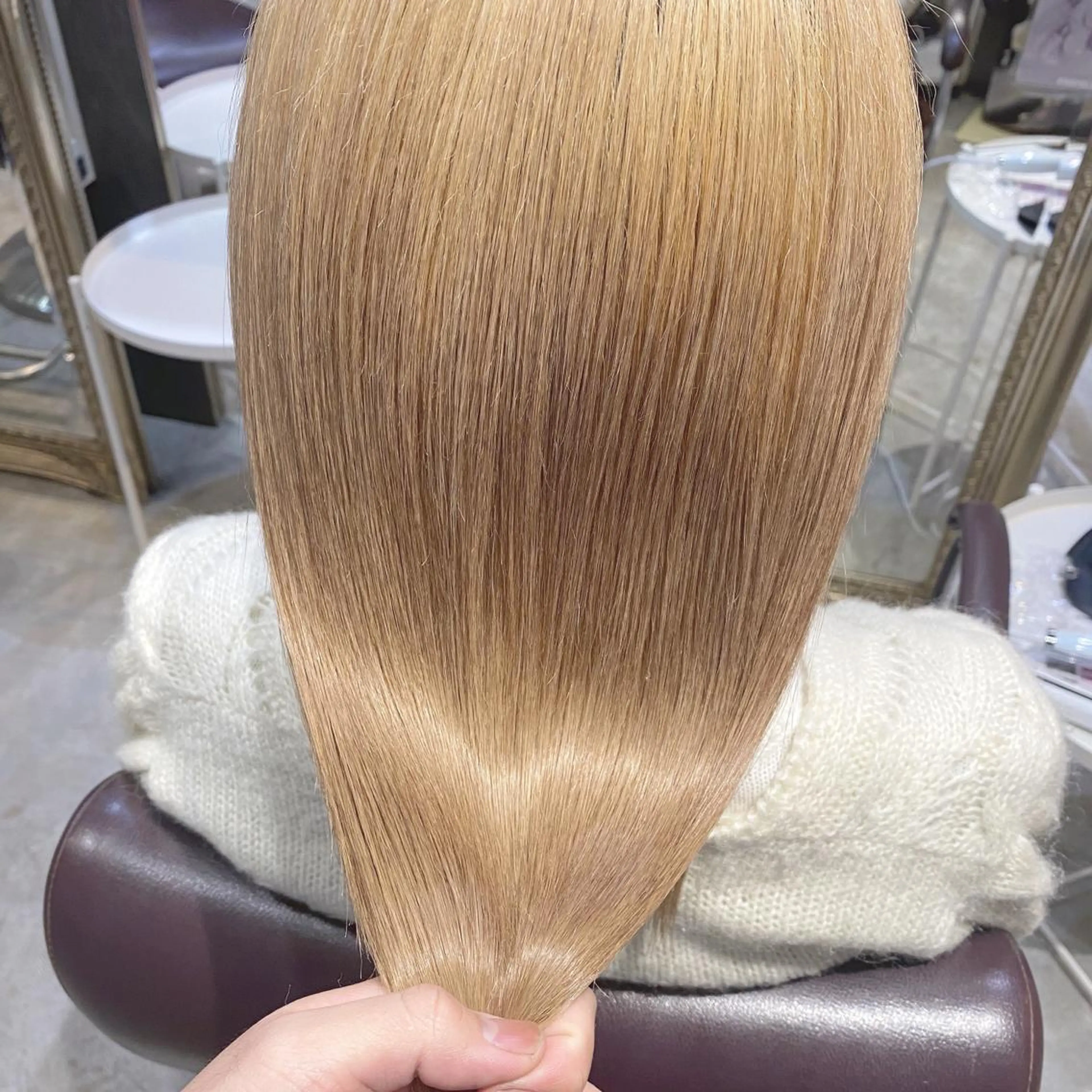 ロング カラー ヘアアレンジ 髪質改善 トリートメント トリートメント 似合わせ提案サラ艶♡ 彩華のヘアスタイル