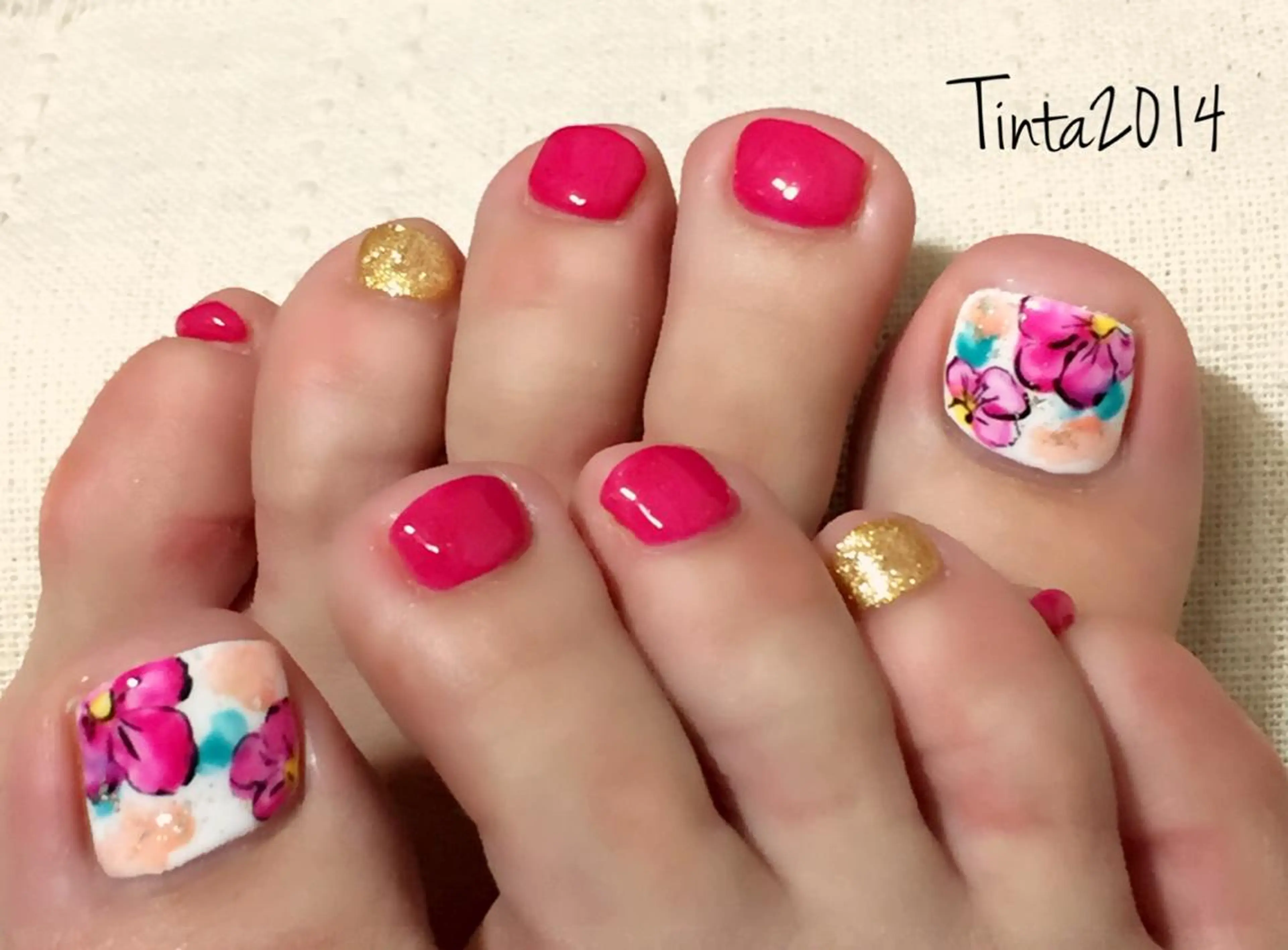 ネイル フラワーネイル 馬場 典子のネイルデザイン