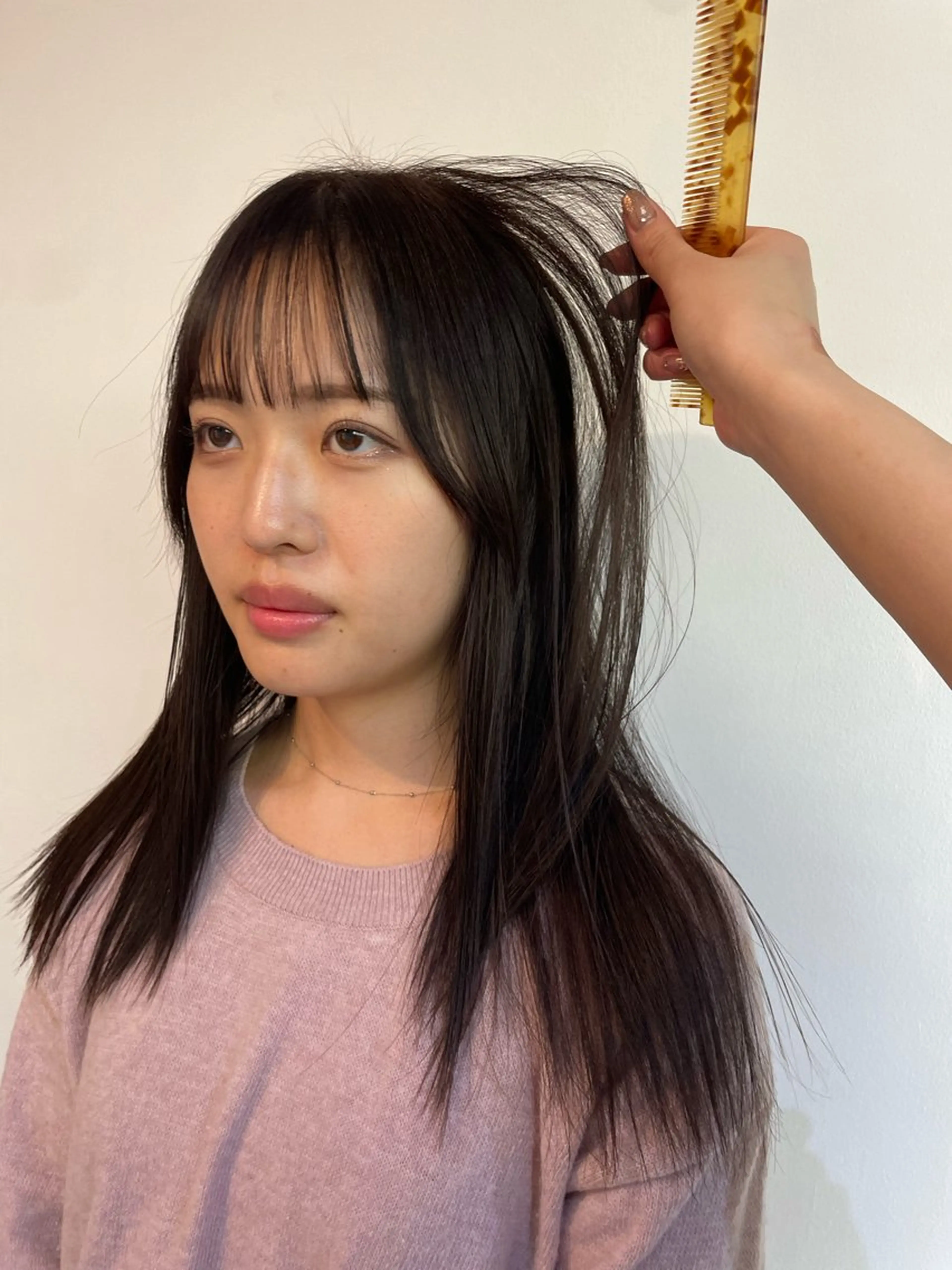 ロング カラー ヘアカラー sakura🌸 レイヤー/韓国ヘアのヘアスタイル