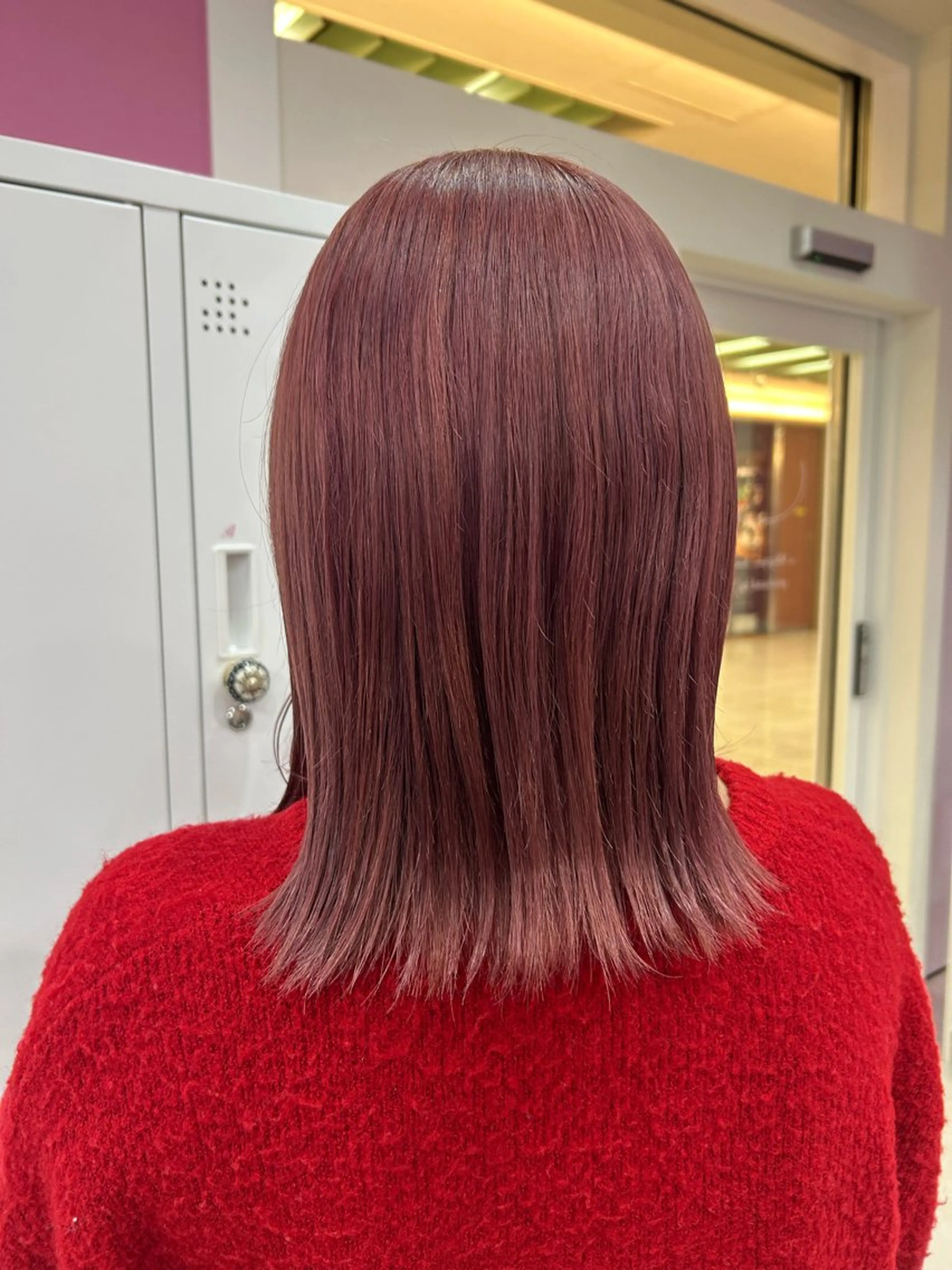 ミディアム カット ヘアカラー トリートメント Ayano 🫧のヘアスタイル