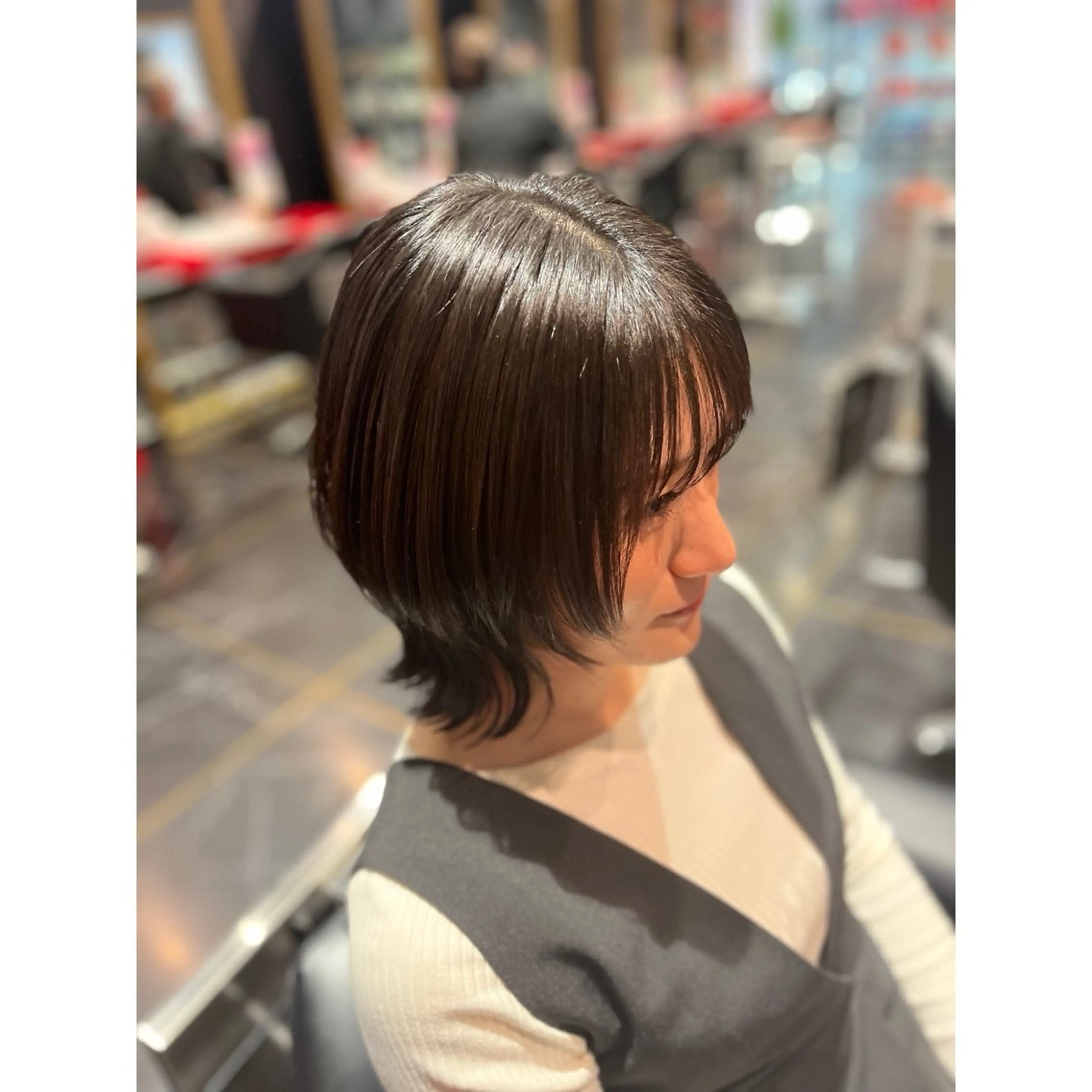 ショート くびれヘア ショートヘア NYNY🗽💕 ayameのヘアスタイル