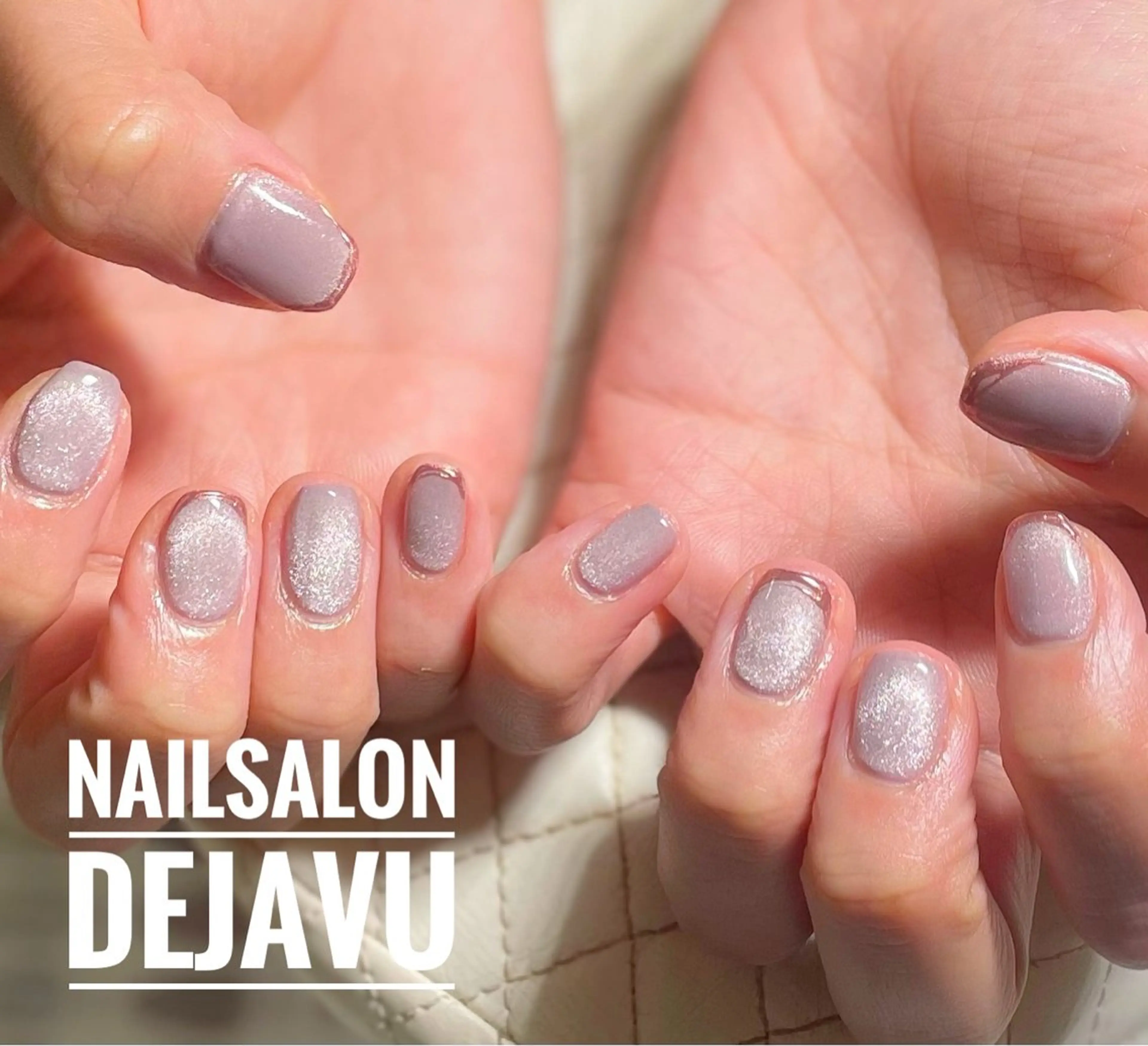 ネイル マグネットネイル ミラーネイル ハンドネイル Nailsalon Dejavuのネイルデザイン