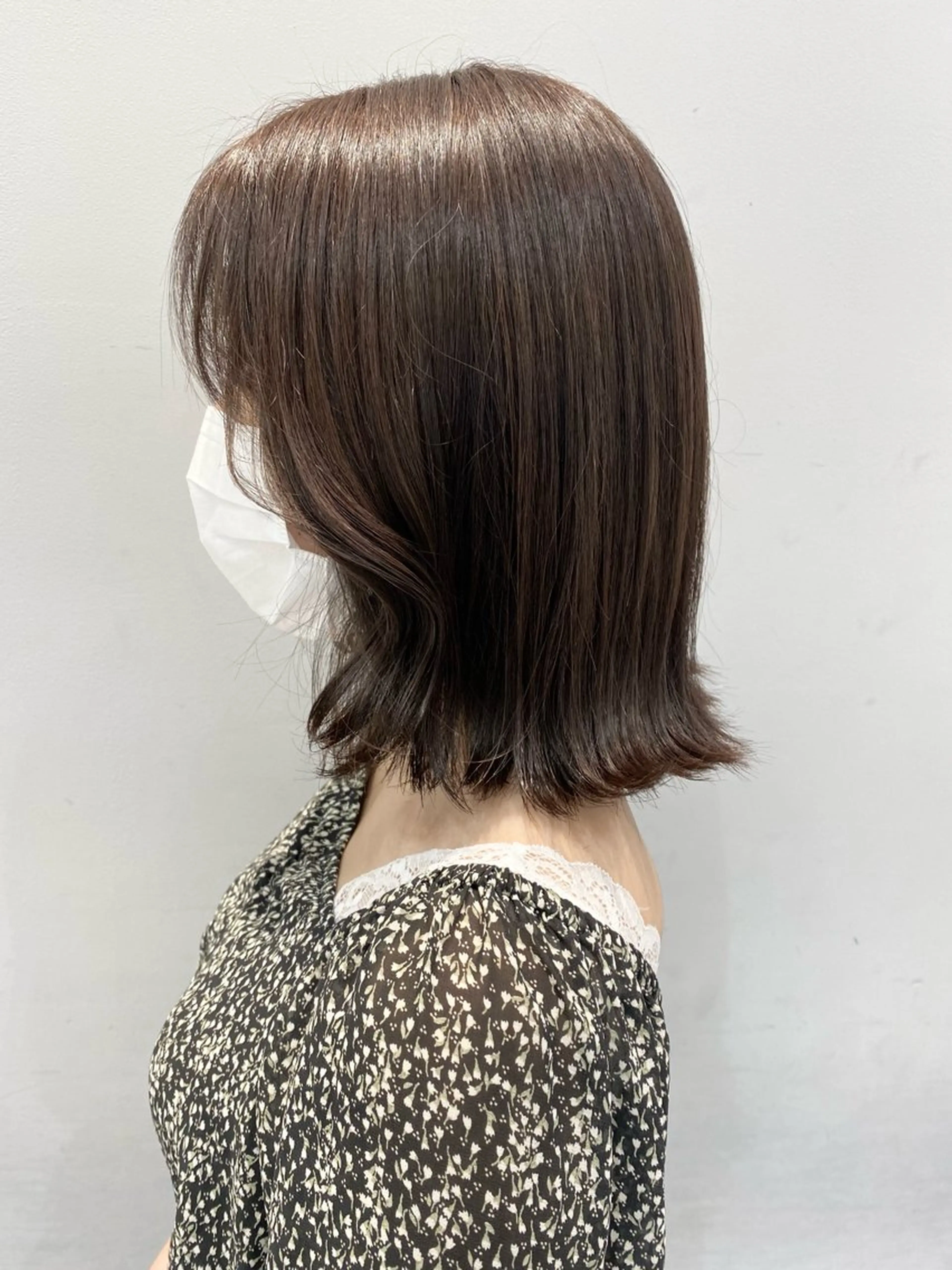 ミディアム 縮毛矯正 トリートメント 🫧美髪矯正特化🫧 小林杏夏のヘアスタイル