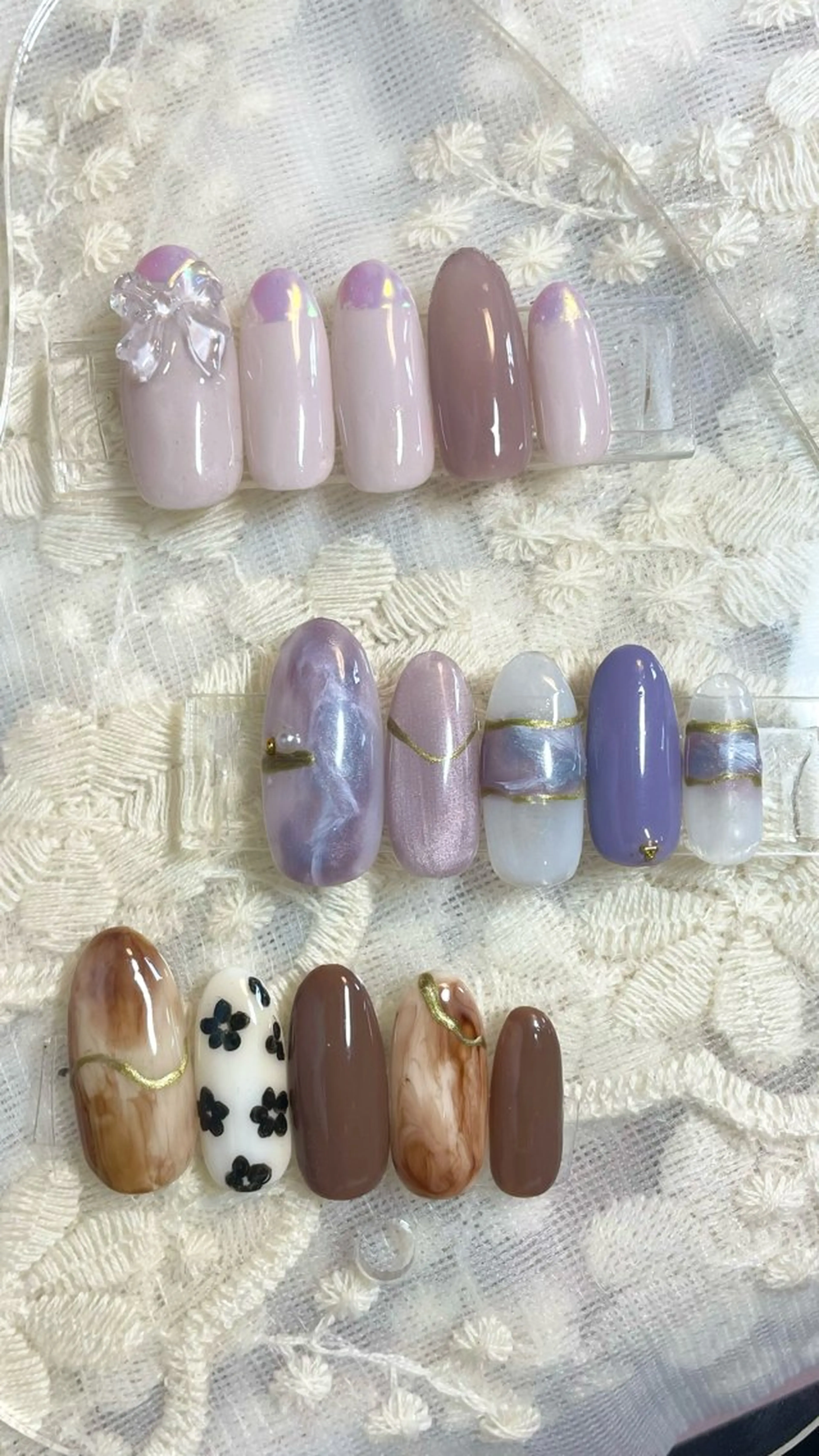 ネイル 藤島 咲良のネイルデザイン