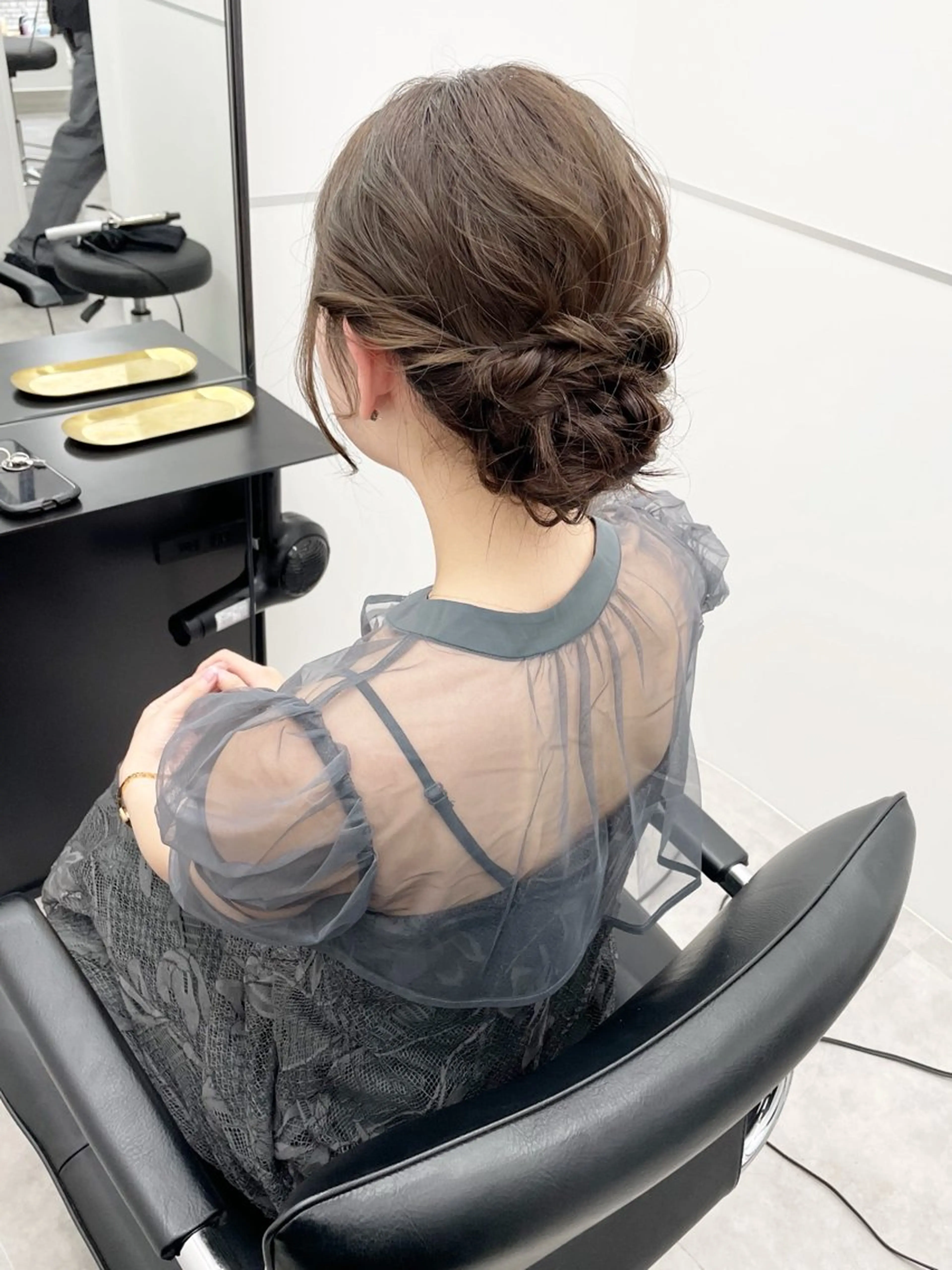 セミロング 綺麗＊ヘアセット 石川理恵/大人ヘアのヘアスタイル