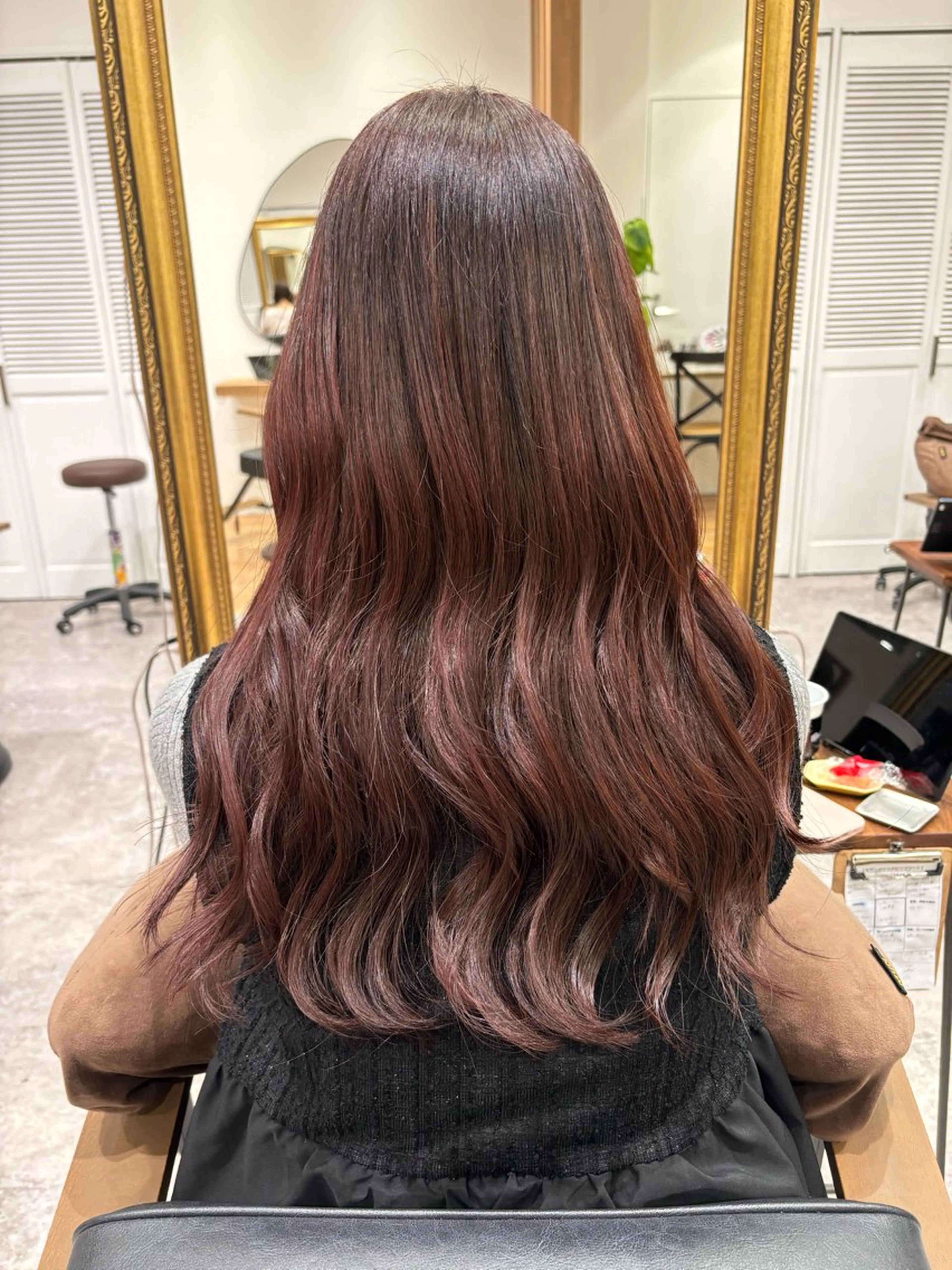 カラー ヘアカラー トリートメント 🍎エクステ/暖色 カラー🍎あyaかのヘアスタイル
