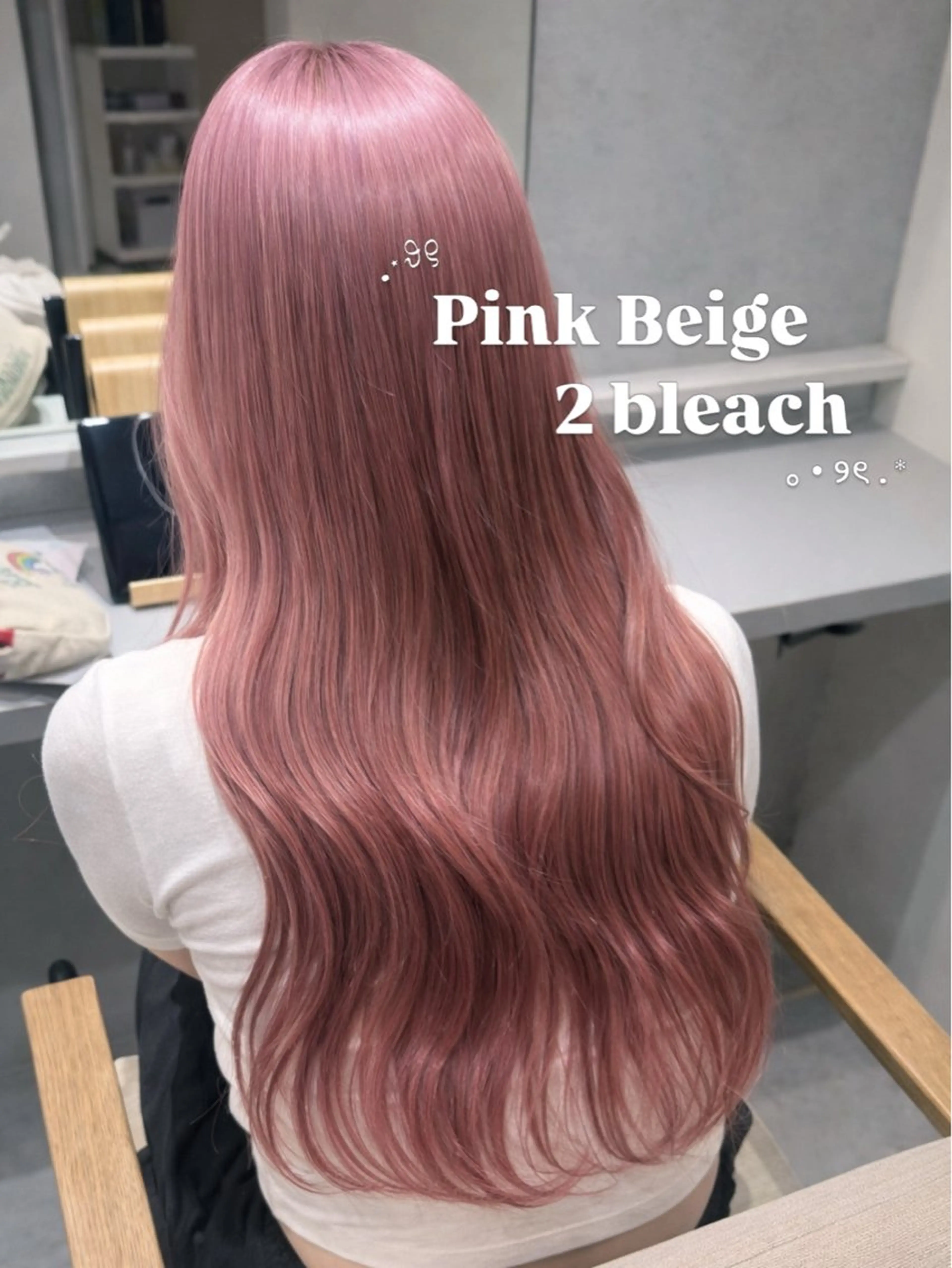 ロング カラー ヘアカラー 梅田 / ハイトーン Shionのヘアスタイル