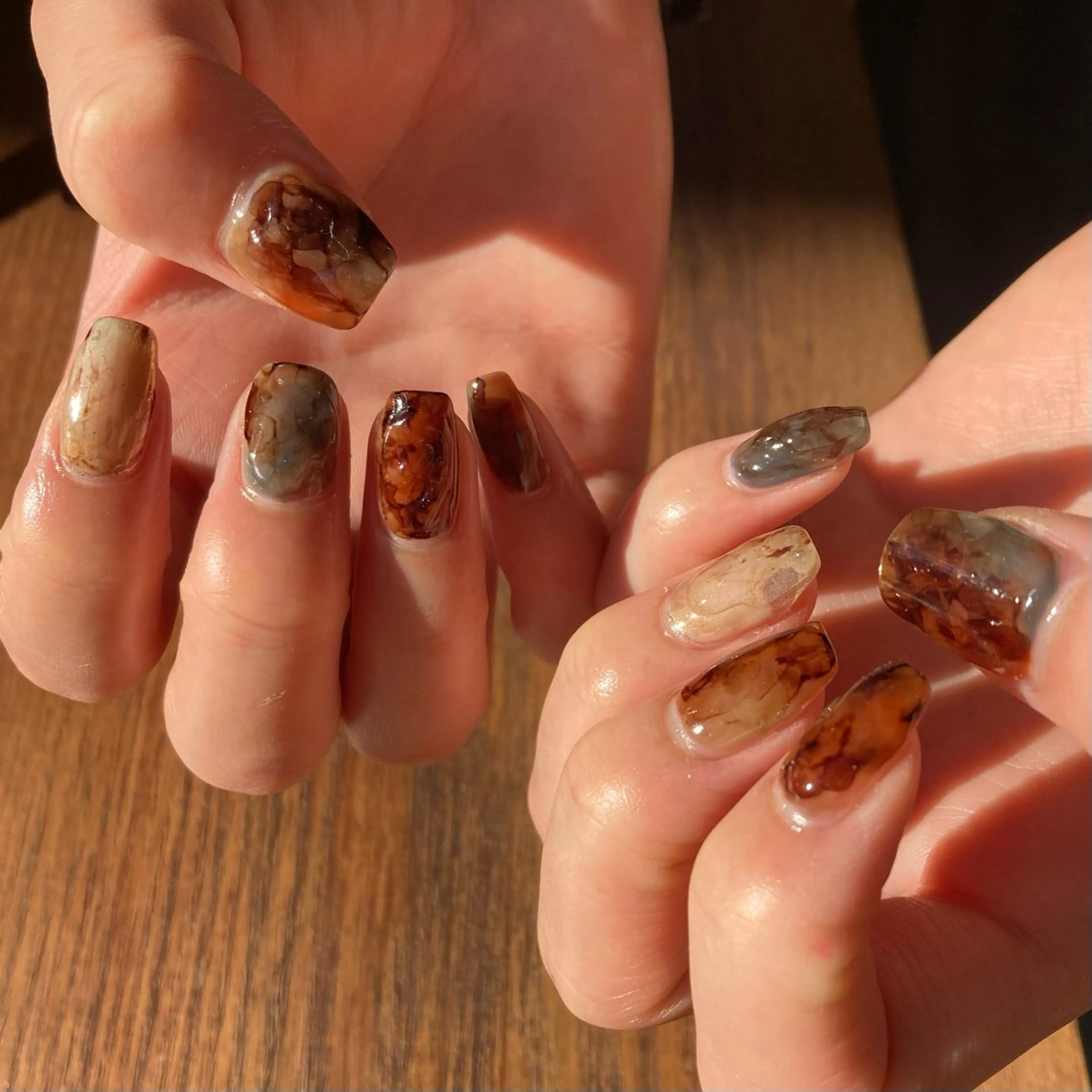 ネイル ミラーネイル ハンドネイル shio ♡ GW空きありのネイルデザイン