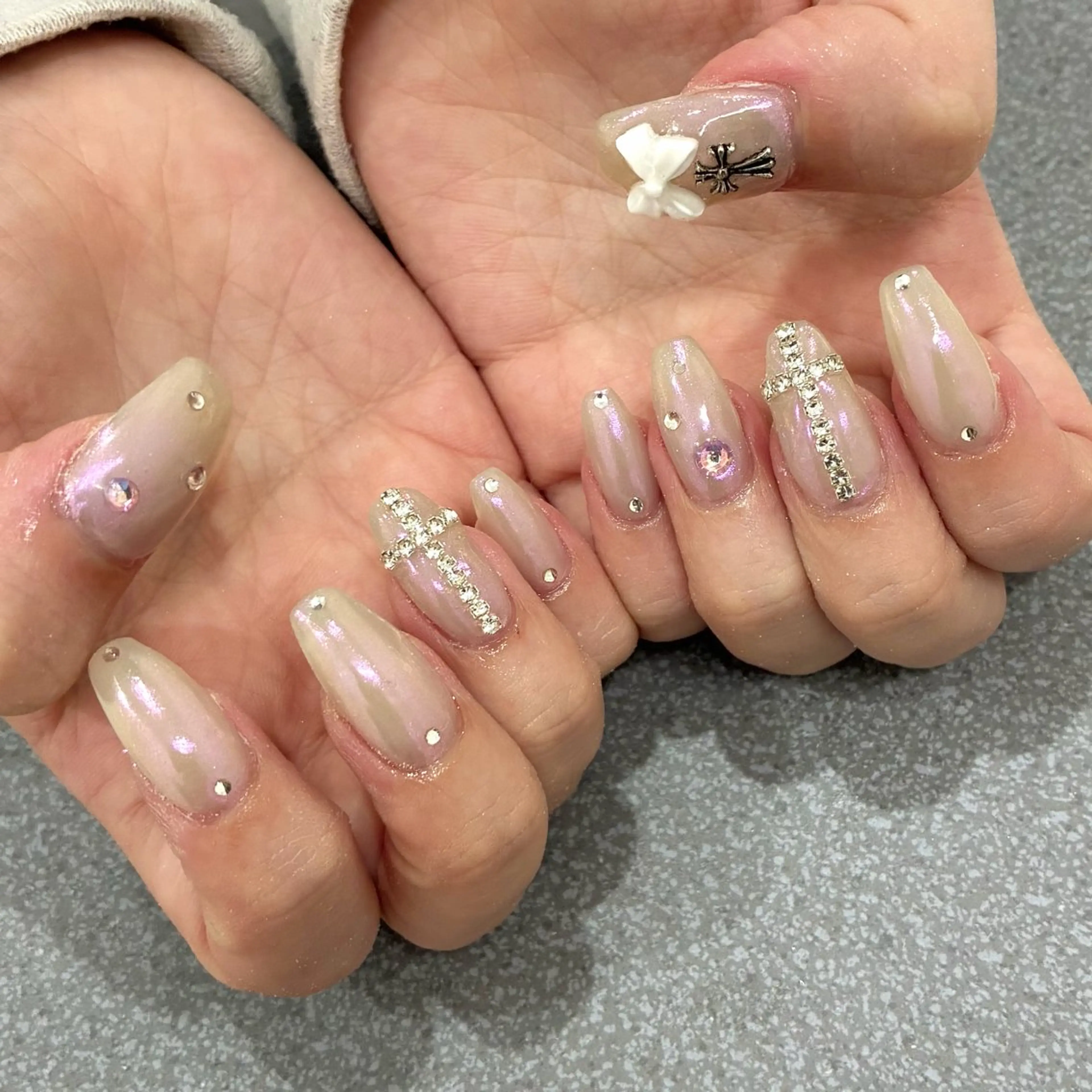 ネイル ハンドネイル _white 上本町店のネイルデザイン