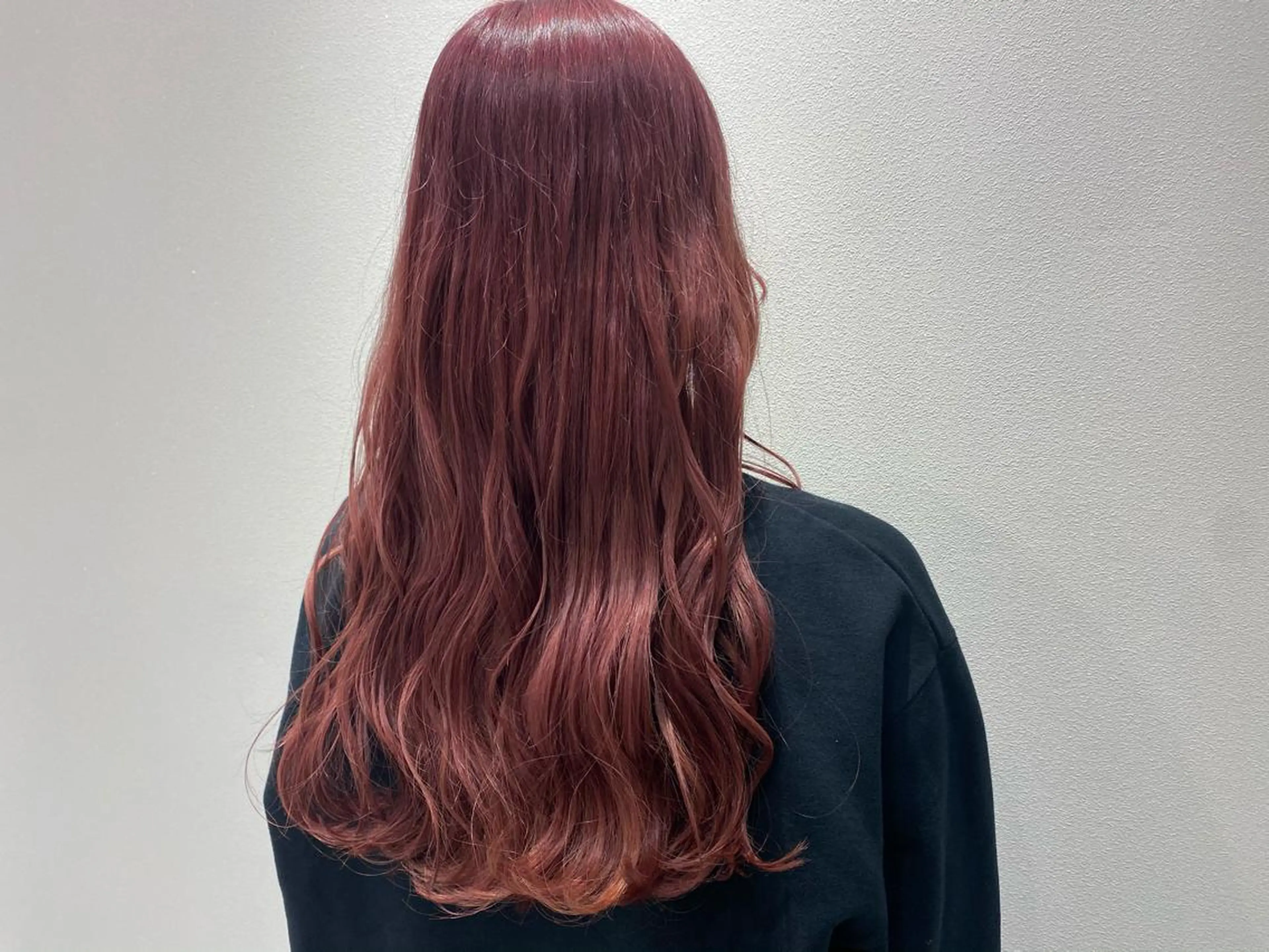 ロング 💘韓国カラー💘 クルミのヘアスタイル