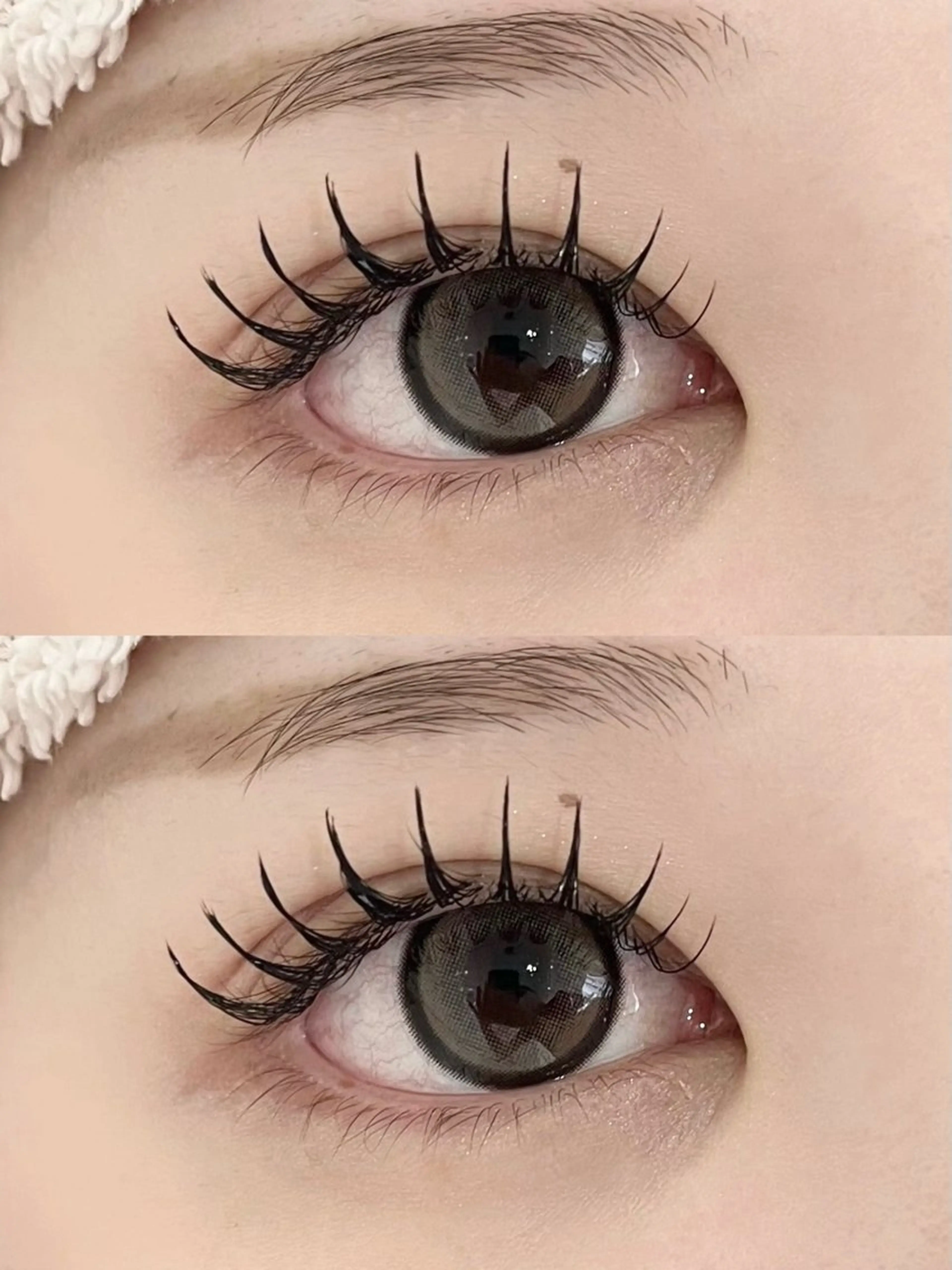 マツエク・マツパ Cカール マツエク Jige Ririaのマツエク・マツパデザイン