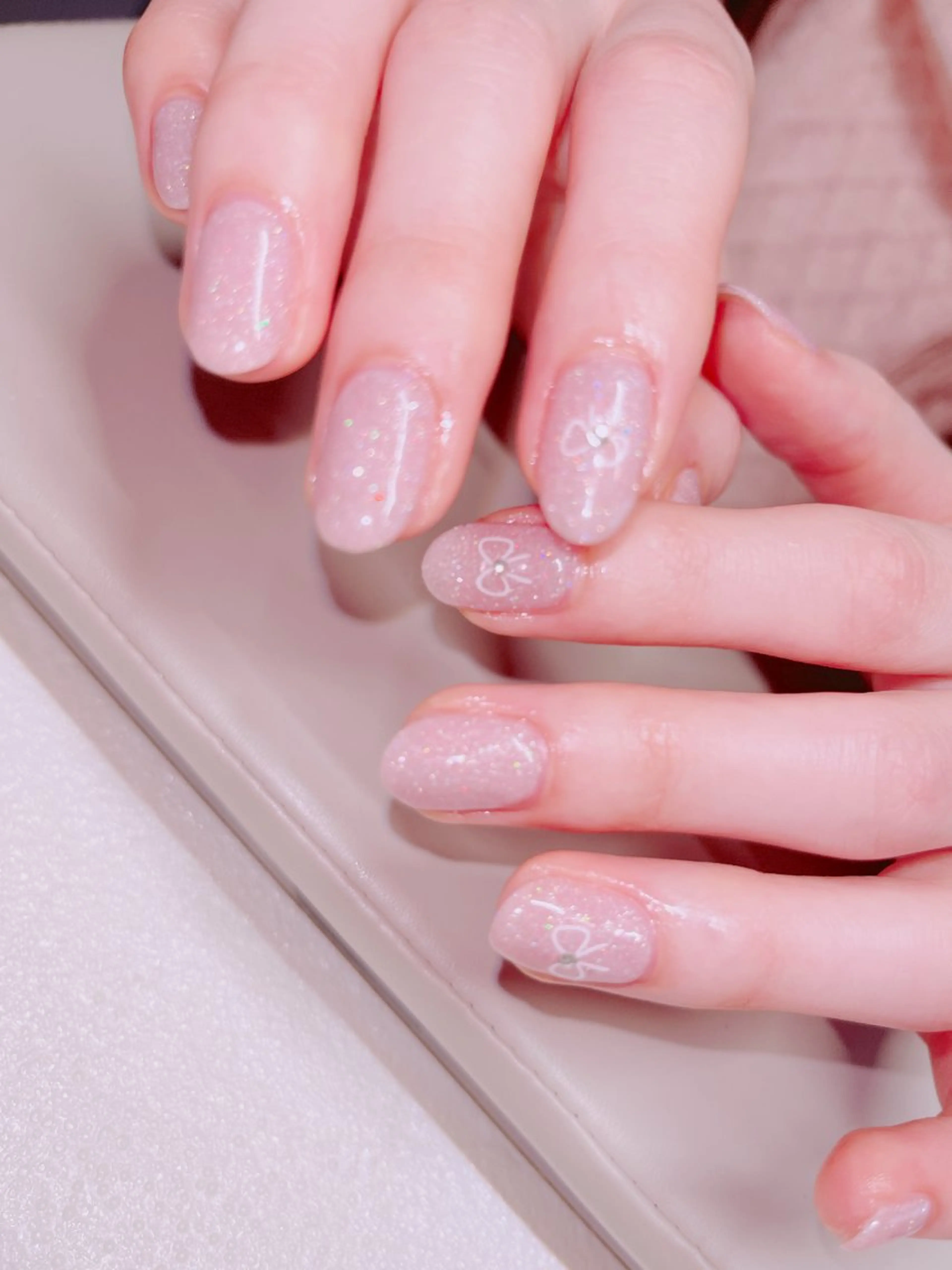 ネイル フラッシュネイル キラキラネイル ストーンネイル ハンドネイル happiness nailのネイルデザイン