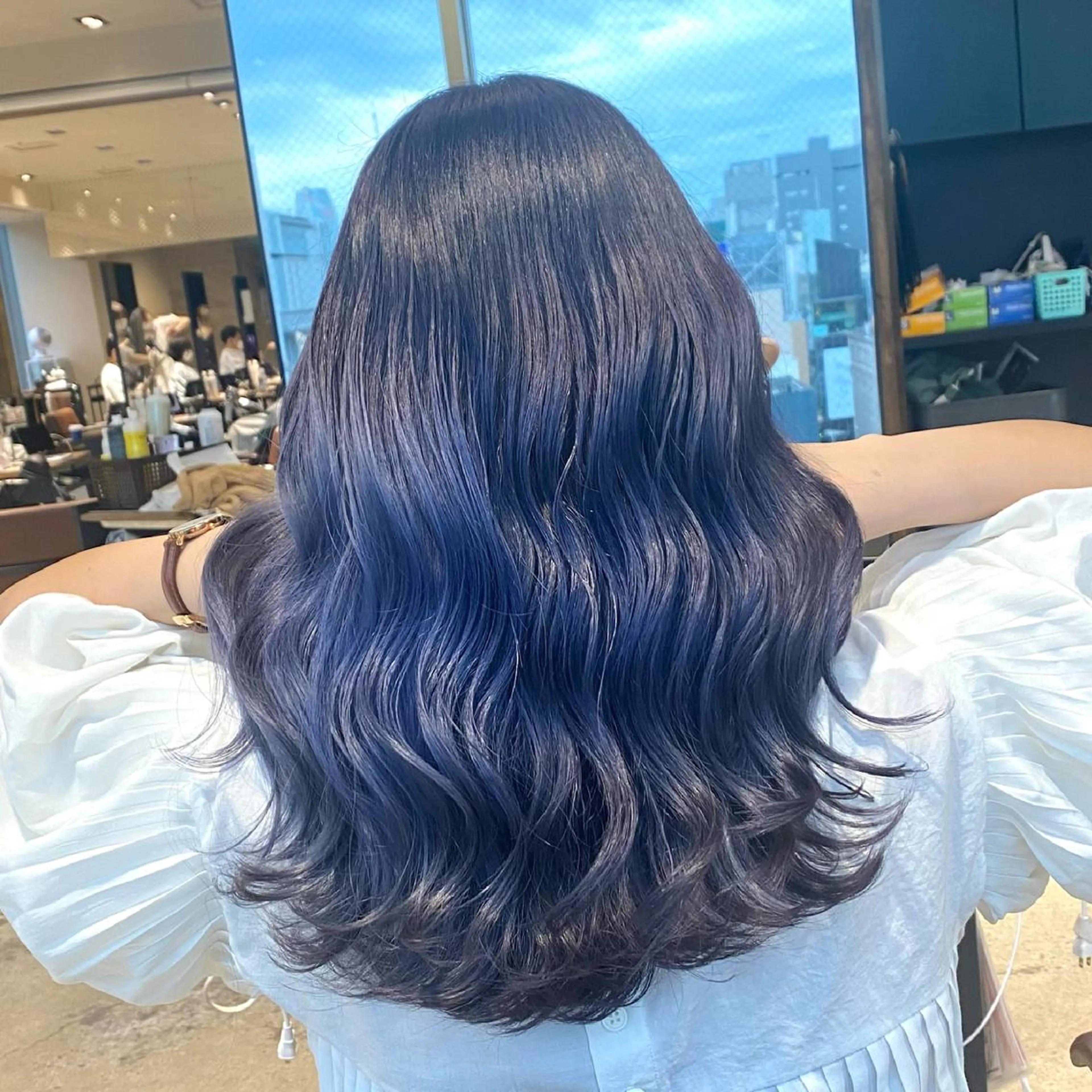 カラー 顔まわりの神様✨ 透明感カラー藤嶋秀幸のヘアスタイル