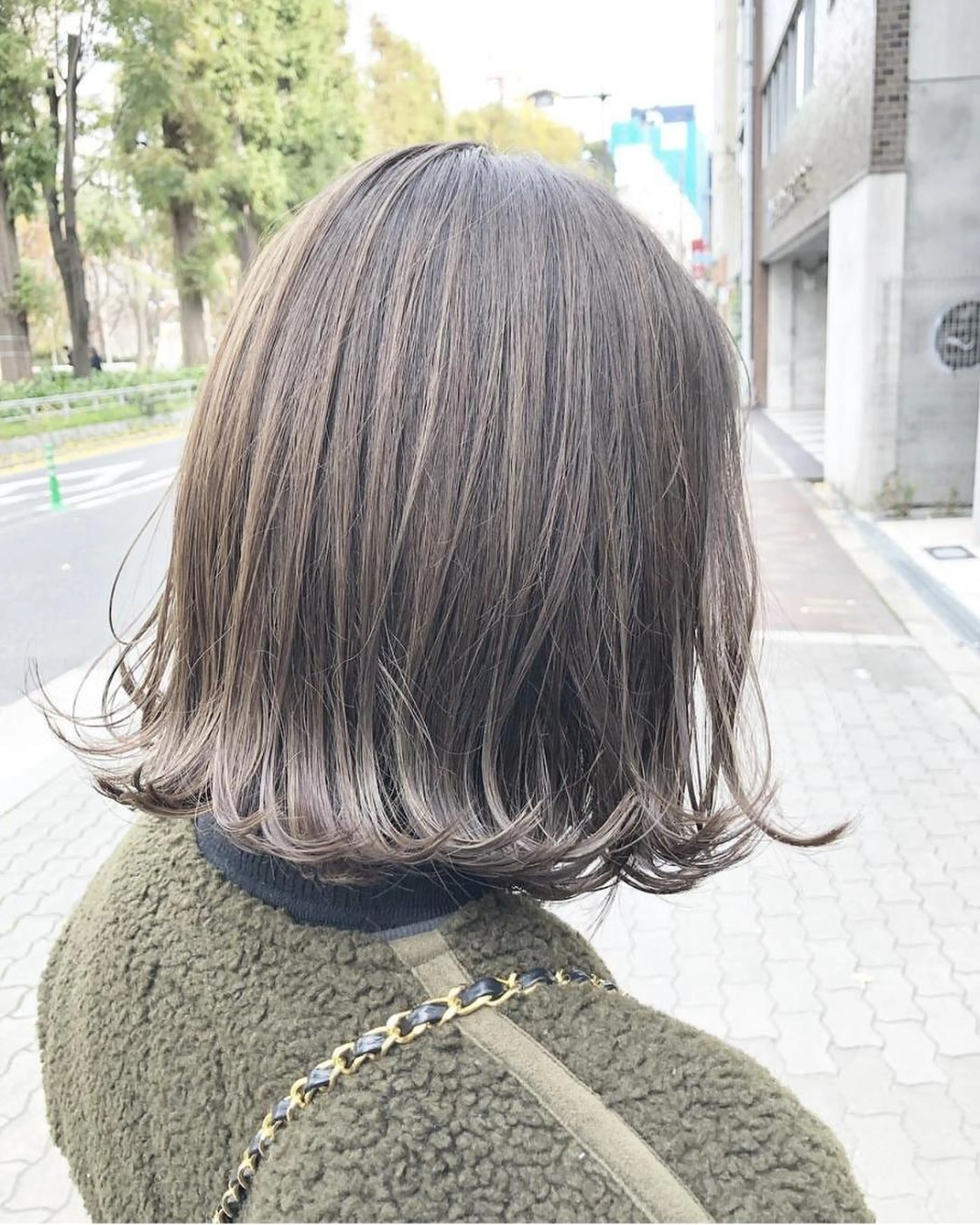 【ダメージレス透明感】カット+ブリーチなしのダブルカラーの写真