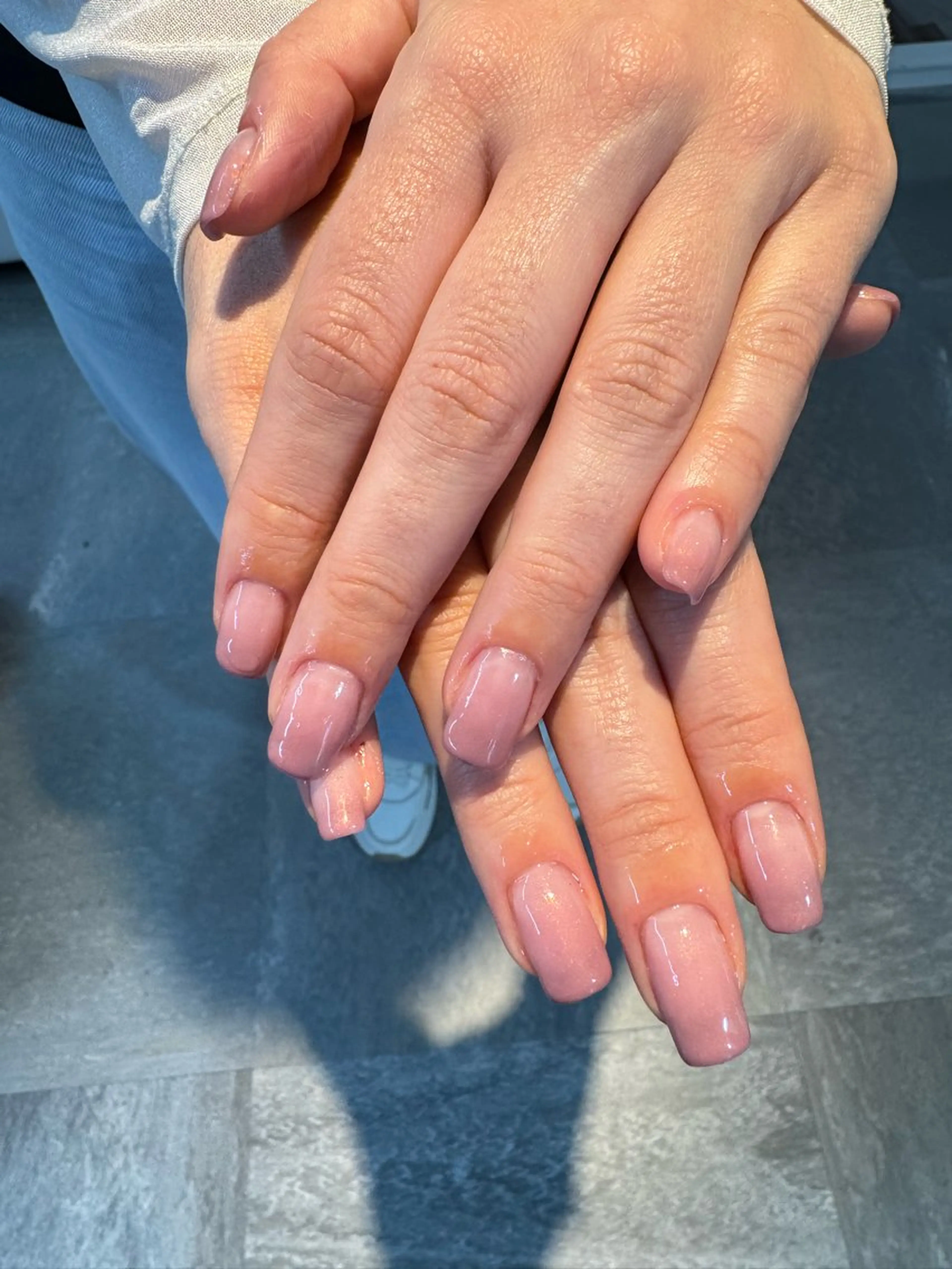 グラデーションネイル(オフあり)の写真