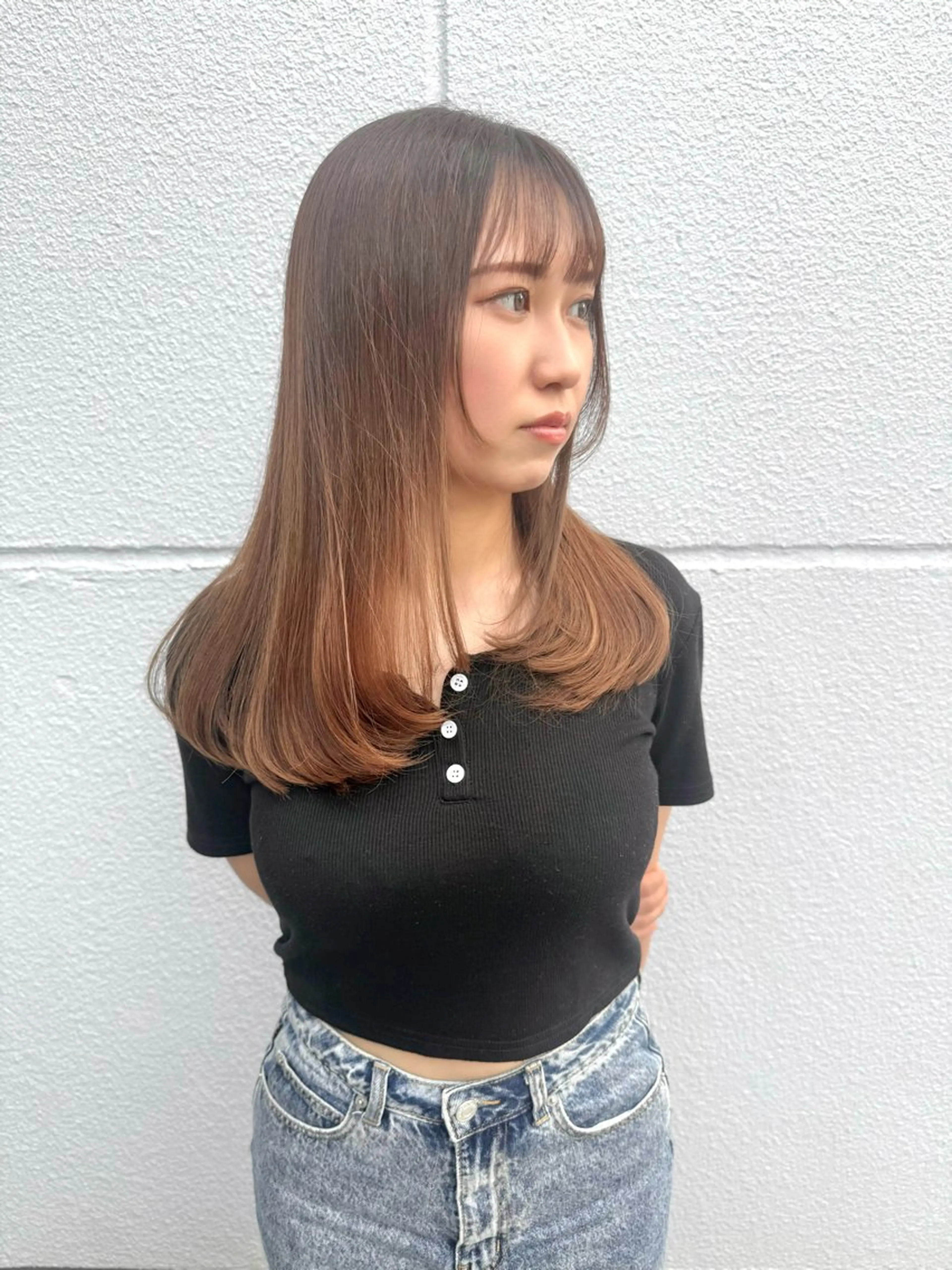 [当日限定]カット+カラー+クイックトリートメントの写真