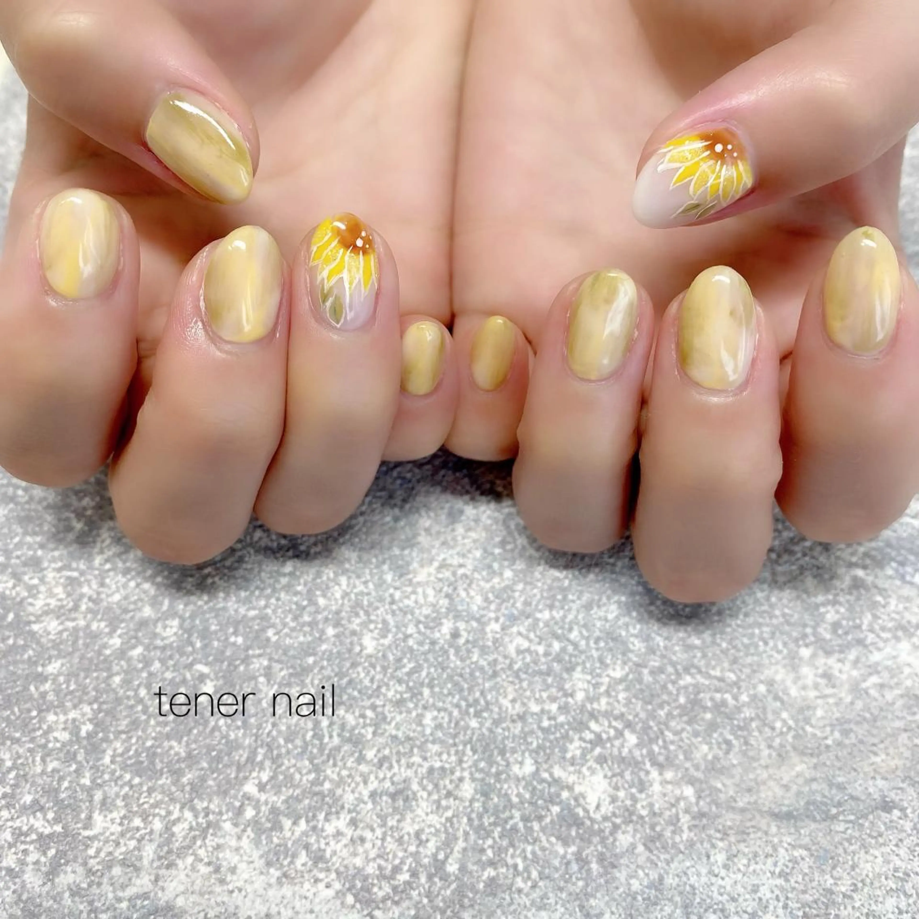 ネイル 夏ネイル テネルネイル tener nailのネイルデザイン