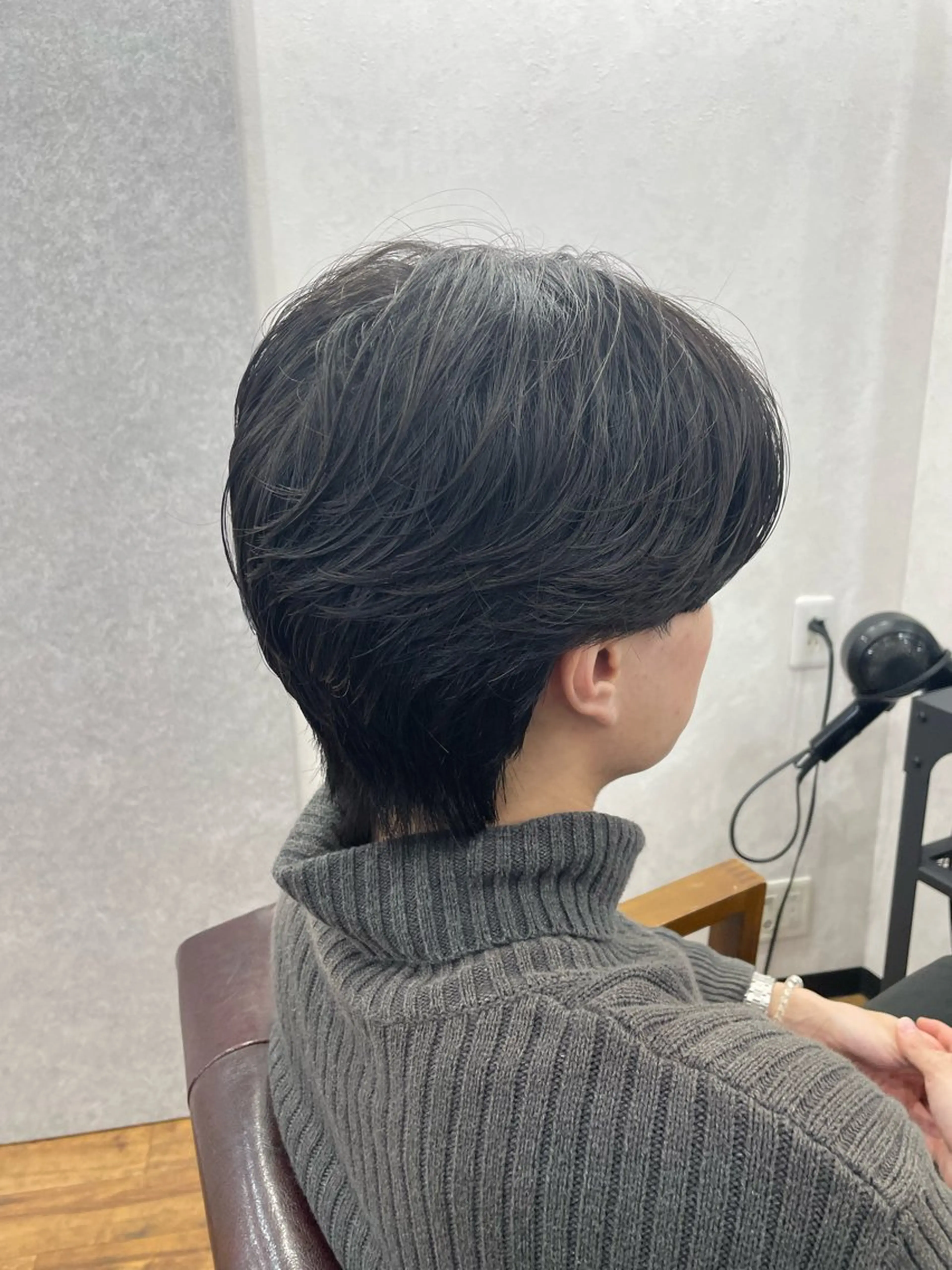 パーマ メンズ センターパート メンズパーマ ニュアンスパーマ RITSUKI横浜 メンズ特化😎のヘアスタイル