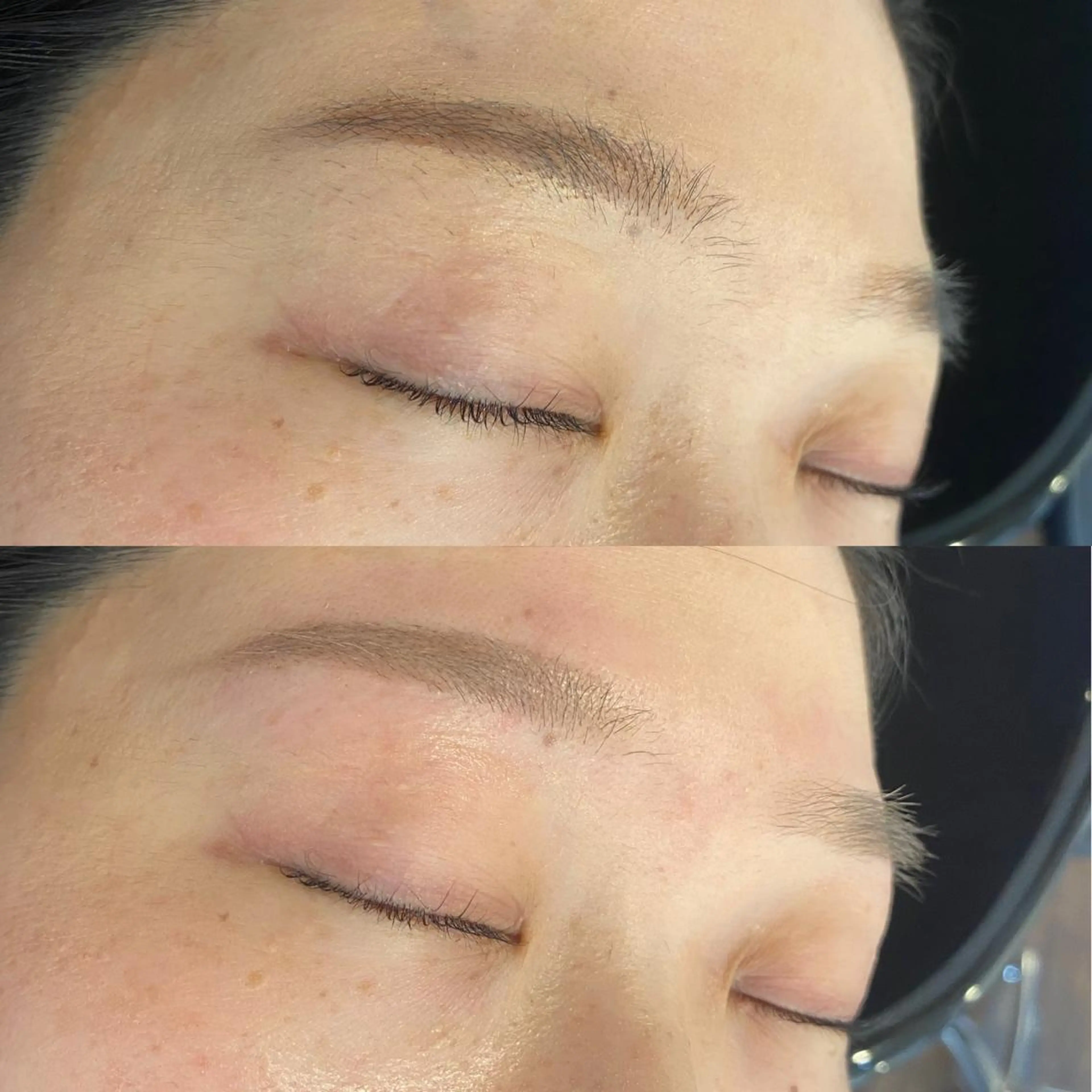 アイブロウ ワックス脱毛 眉カット pep natsumiのヘアスタイル