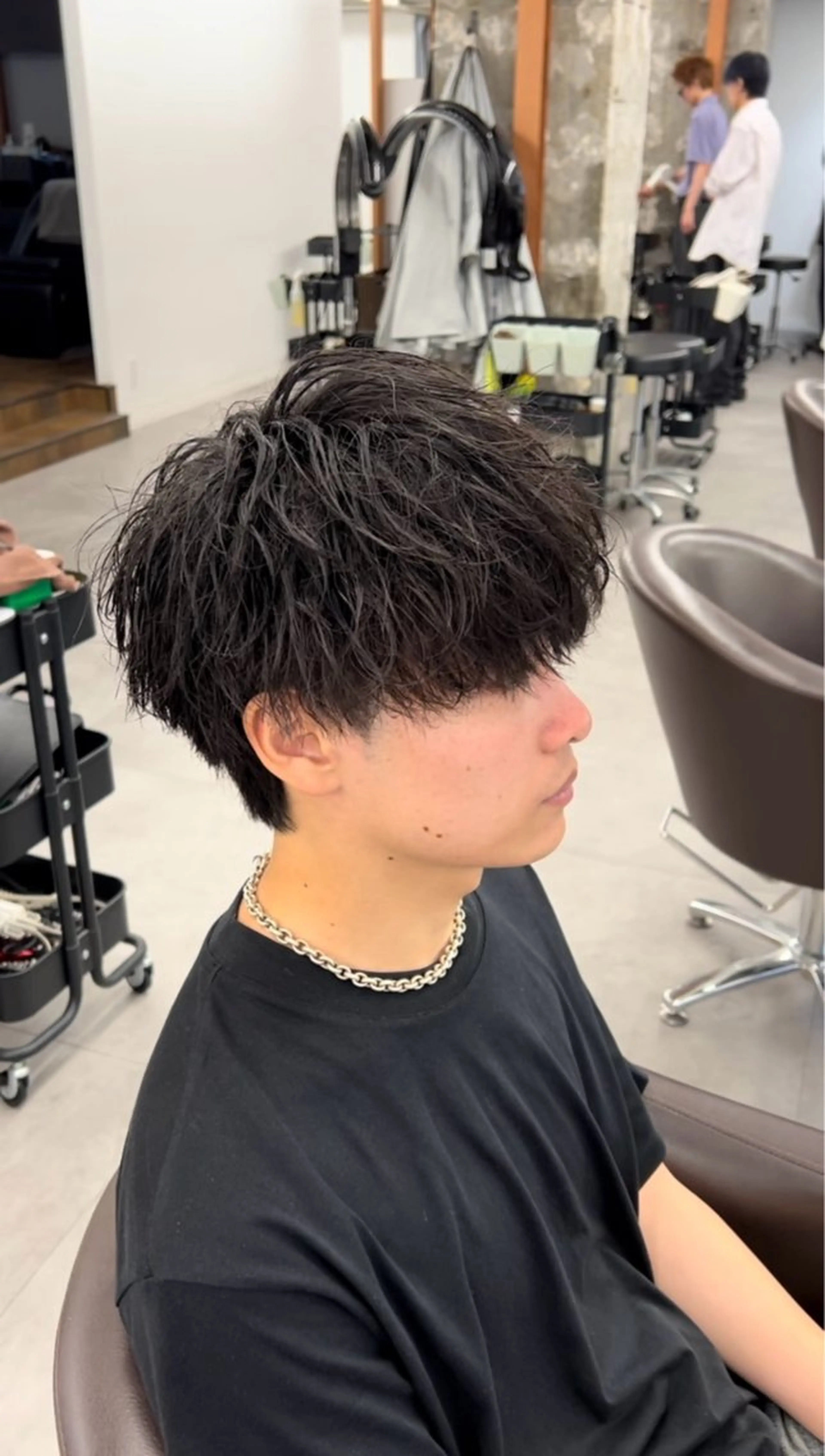 ショート メンズ 山口 琢也のヘアスタイル