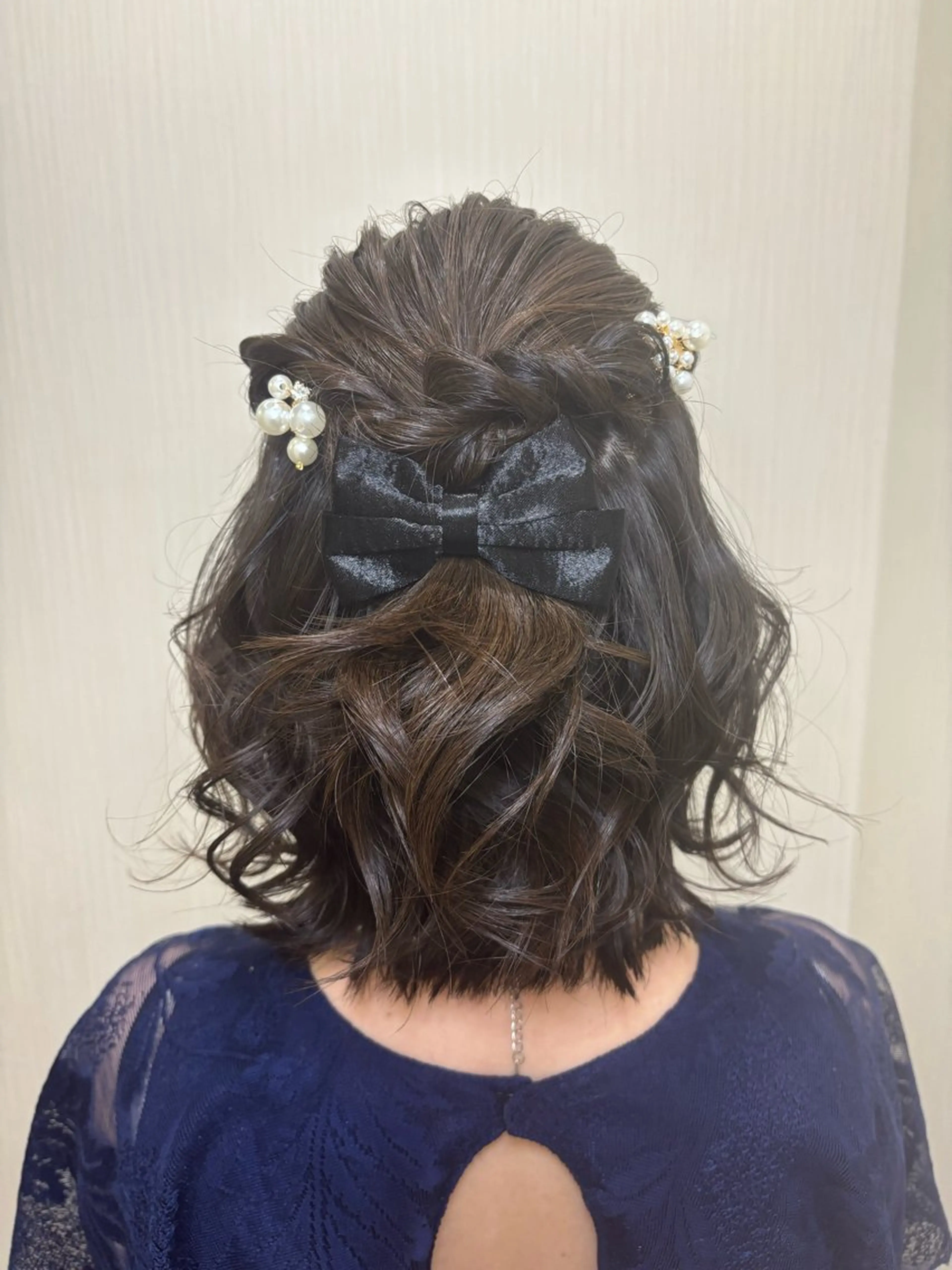 ミディアム ヘアアレンジ naitre 🌼SHIORI🌼のマツエク・マツパデザイン