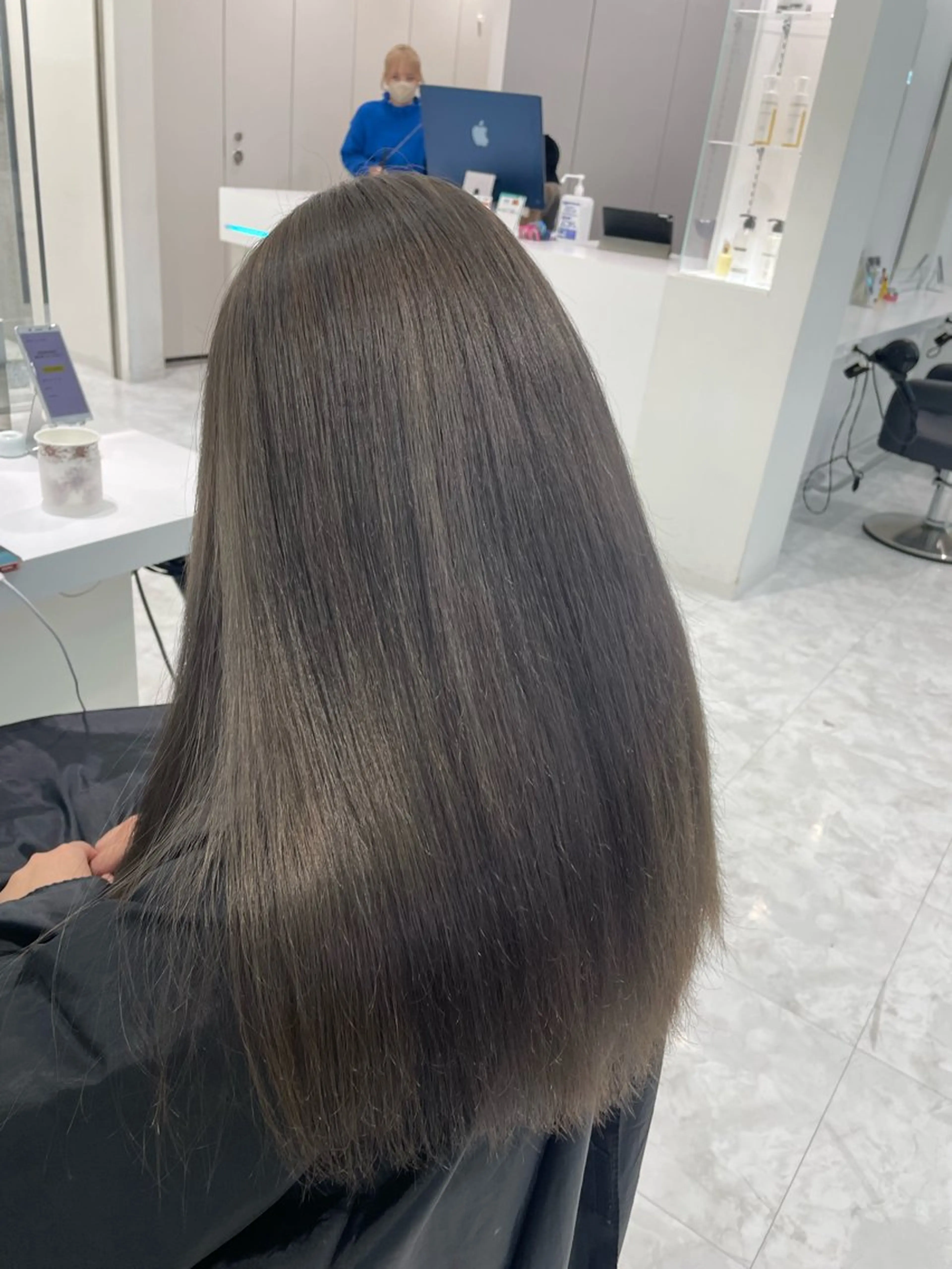 ロング カラー 🌿透明感赤み消し Keishin🌿のヘアスタイル