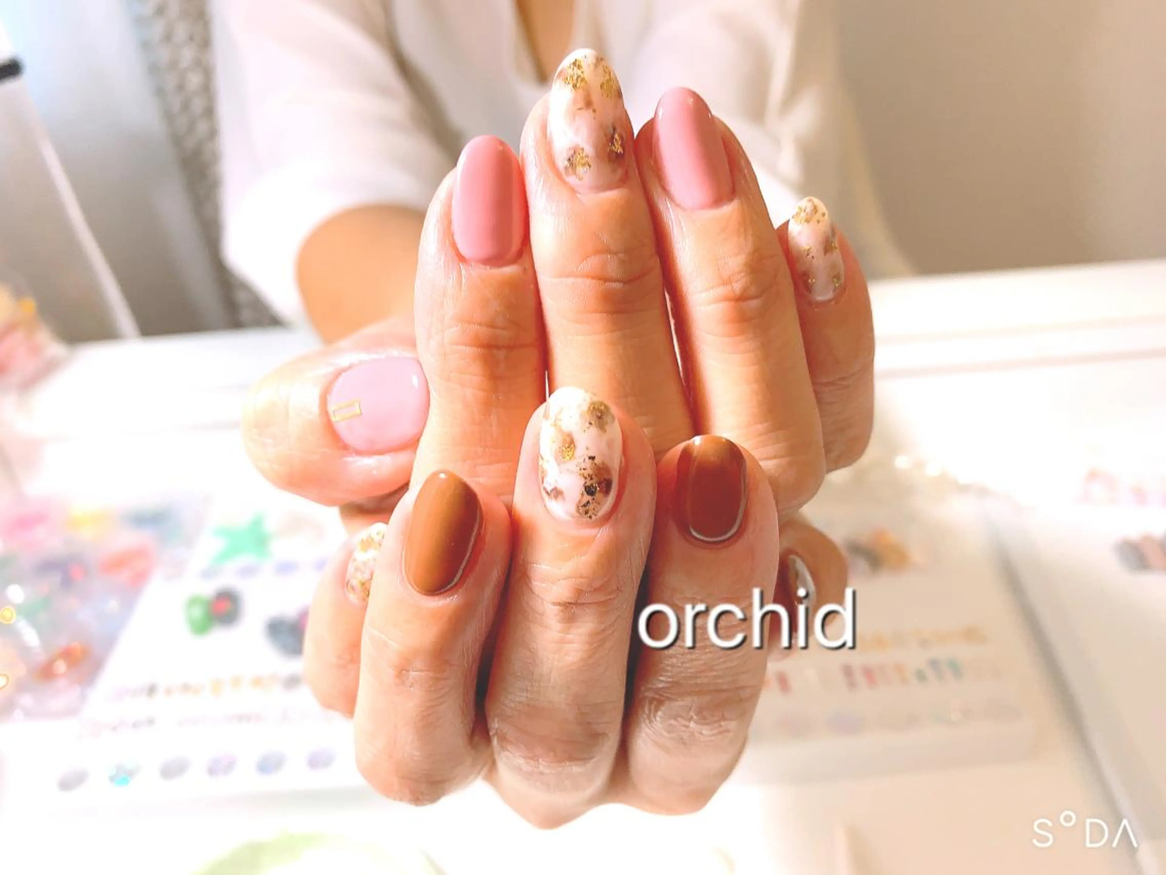 ネイル orchid ♡オーキッドのネイルデザイン