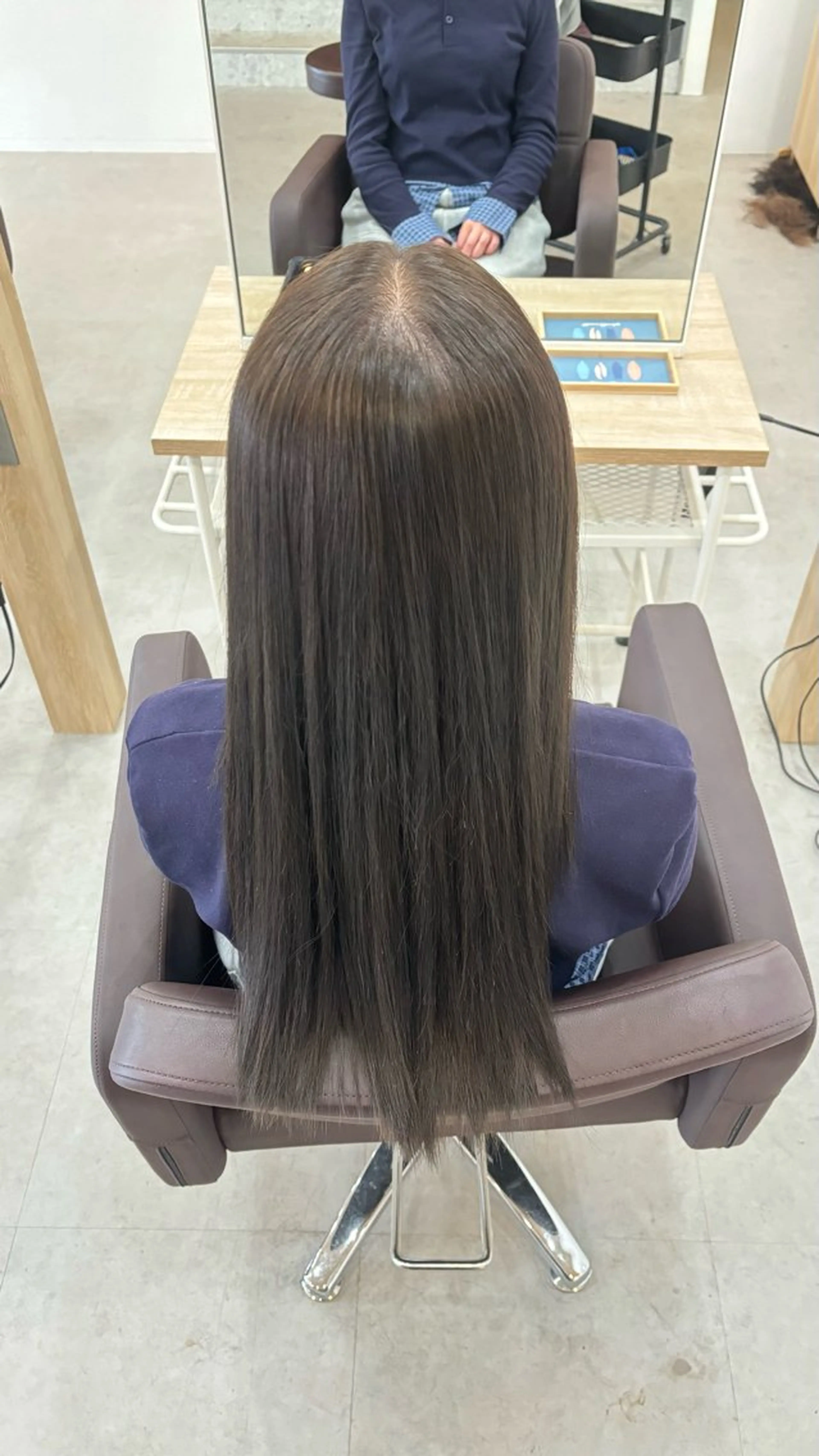 ロング カラー 縮毛矯正 Agu. / KAEDEのヘアスタイル
