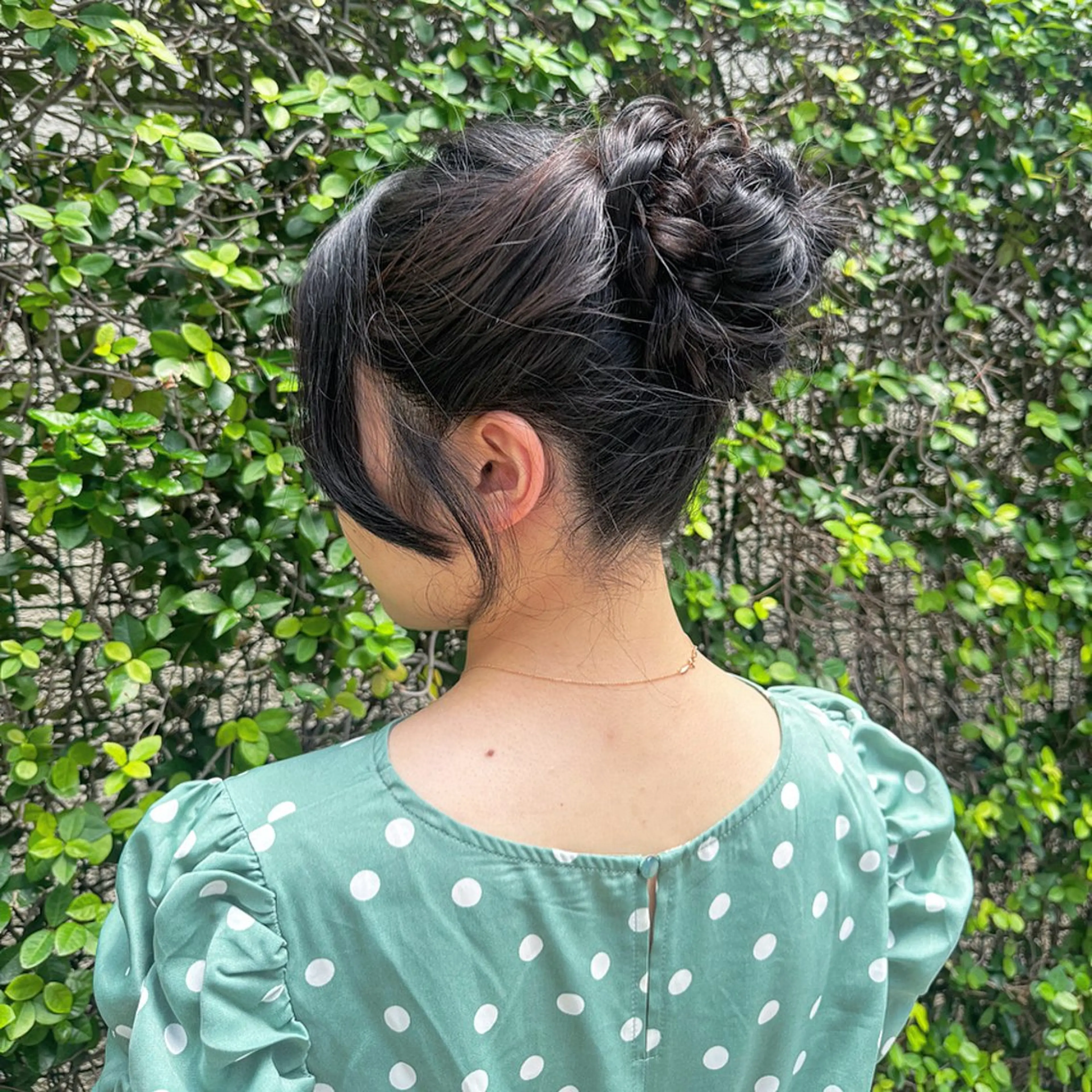 ロング ヘアアレンジ お団子ヘア YOKE所属・【YOKE】恵比寿 mai🖤の眉毛・アイブロウイメージ