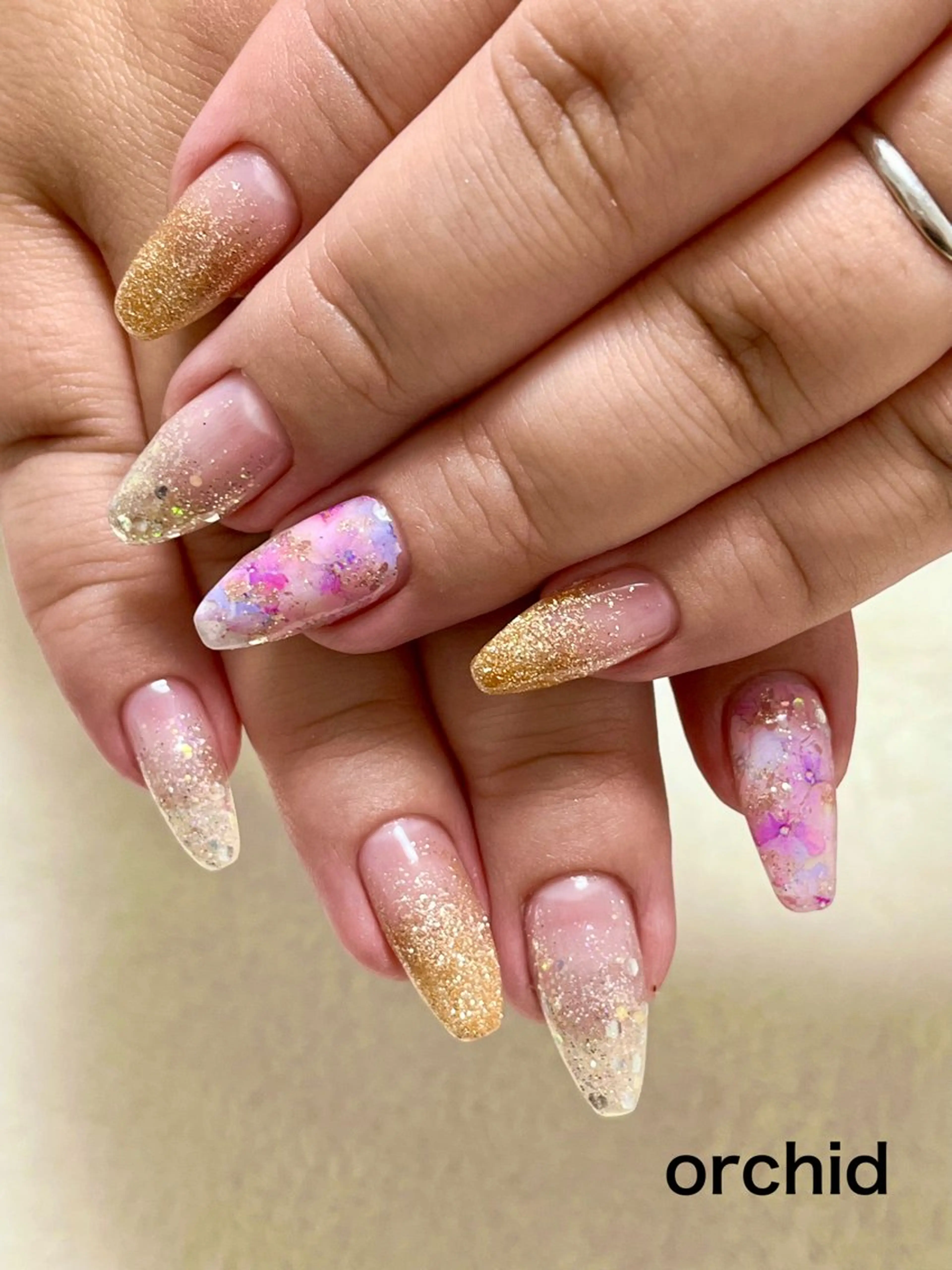 ネイル orchid ♡オーキッドのネイルデザイン