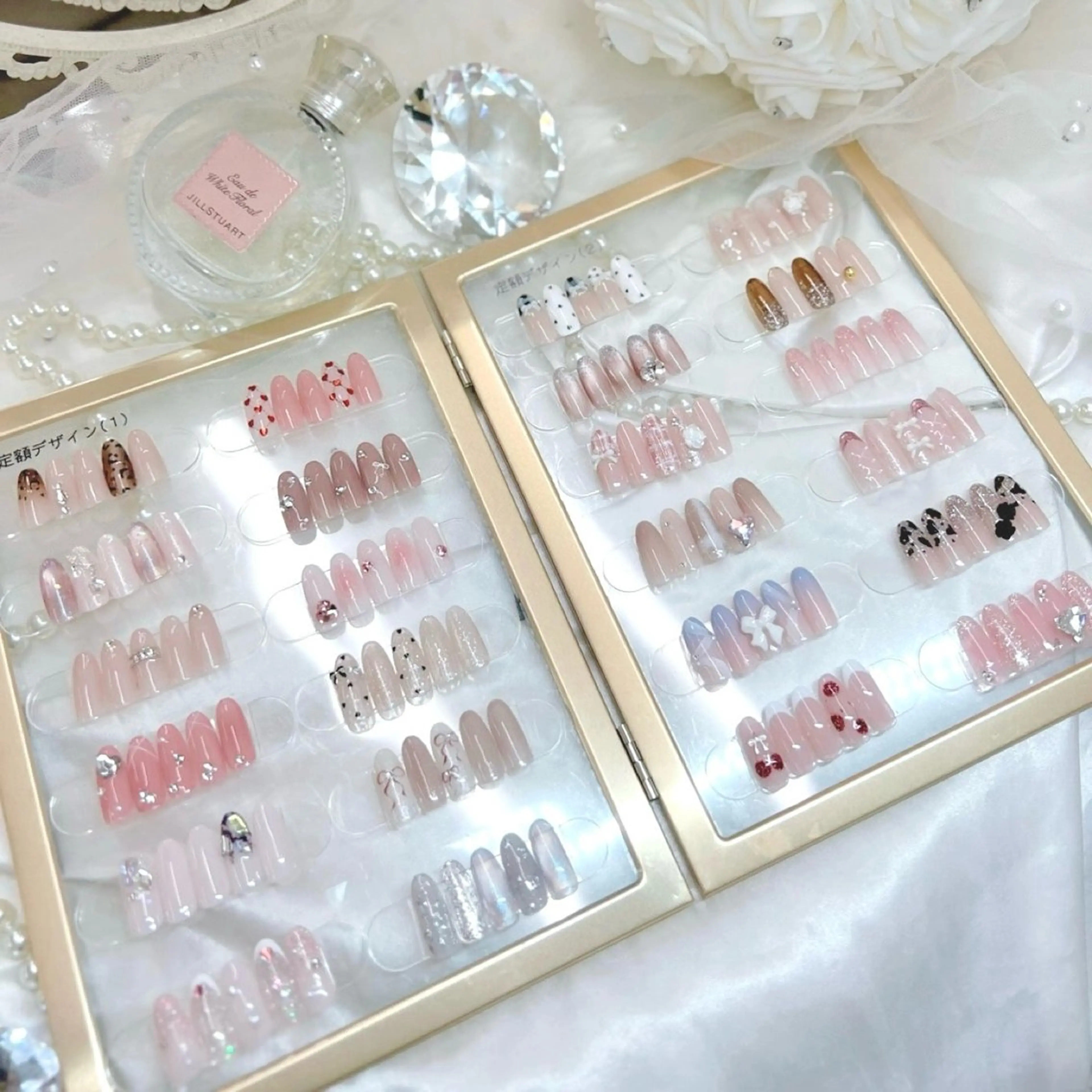 ロング ハンドネイル Nailsalon Angeのネイルデザイン