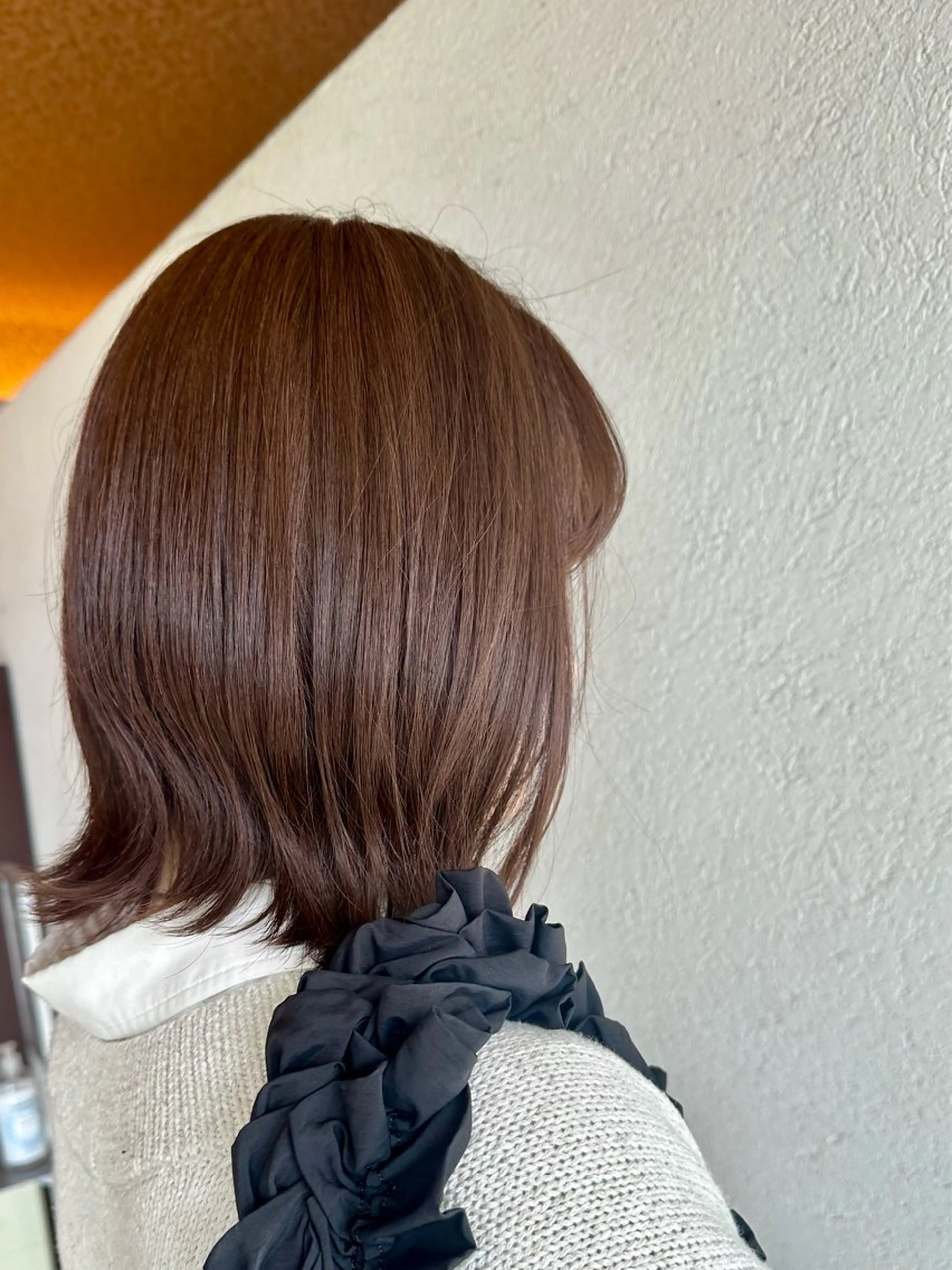 ミディアム ヘアカラー 為頭 りたのヘアスタイル