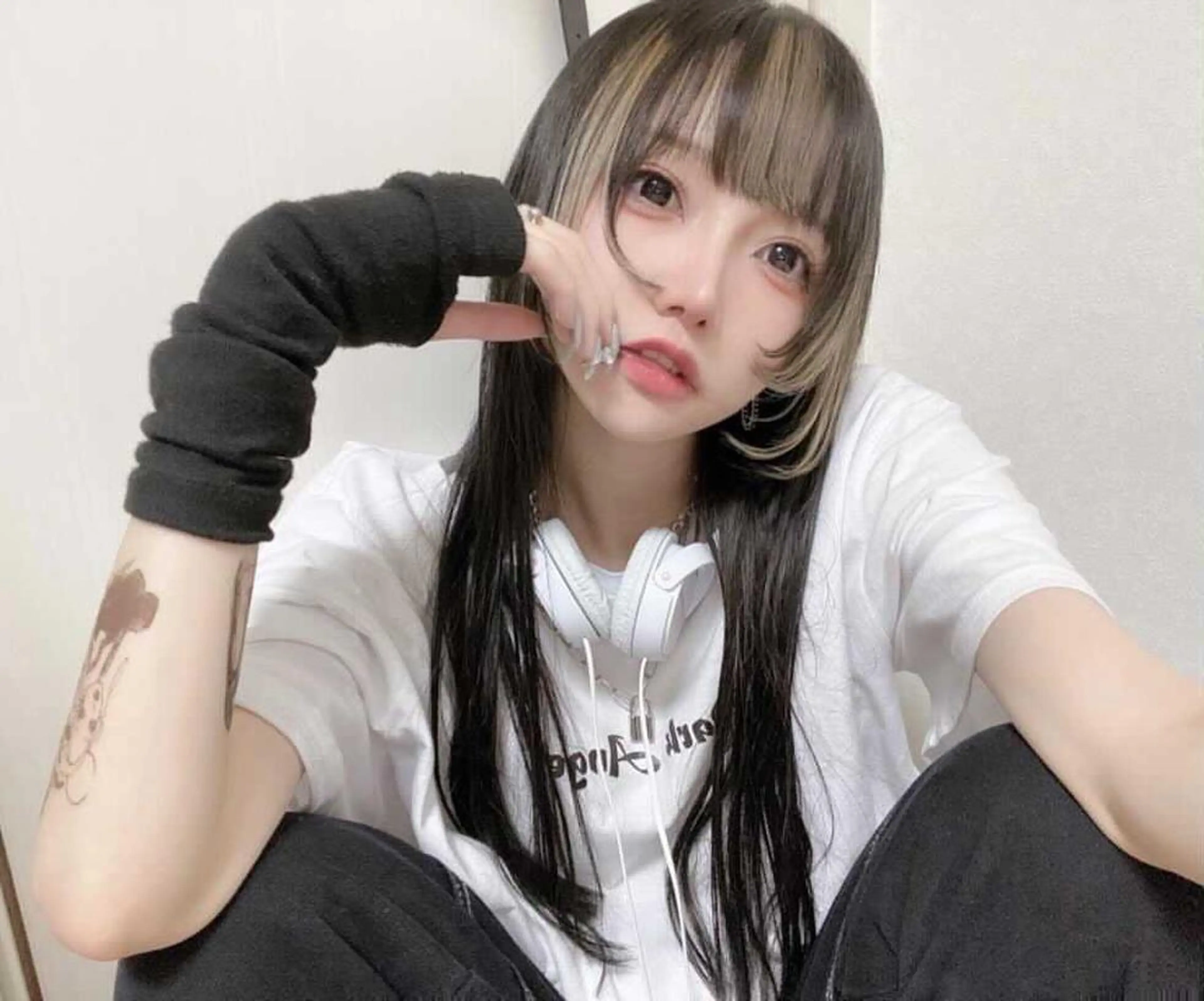 セミロング 学生 レイヤーカット メンズケアブリーチ 特化🔥村田のヘアスタイル