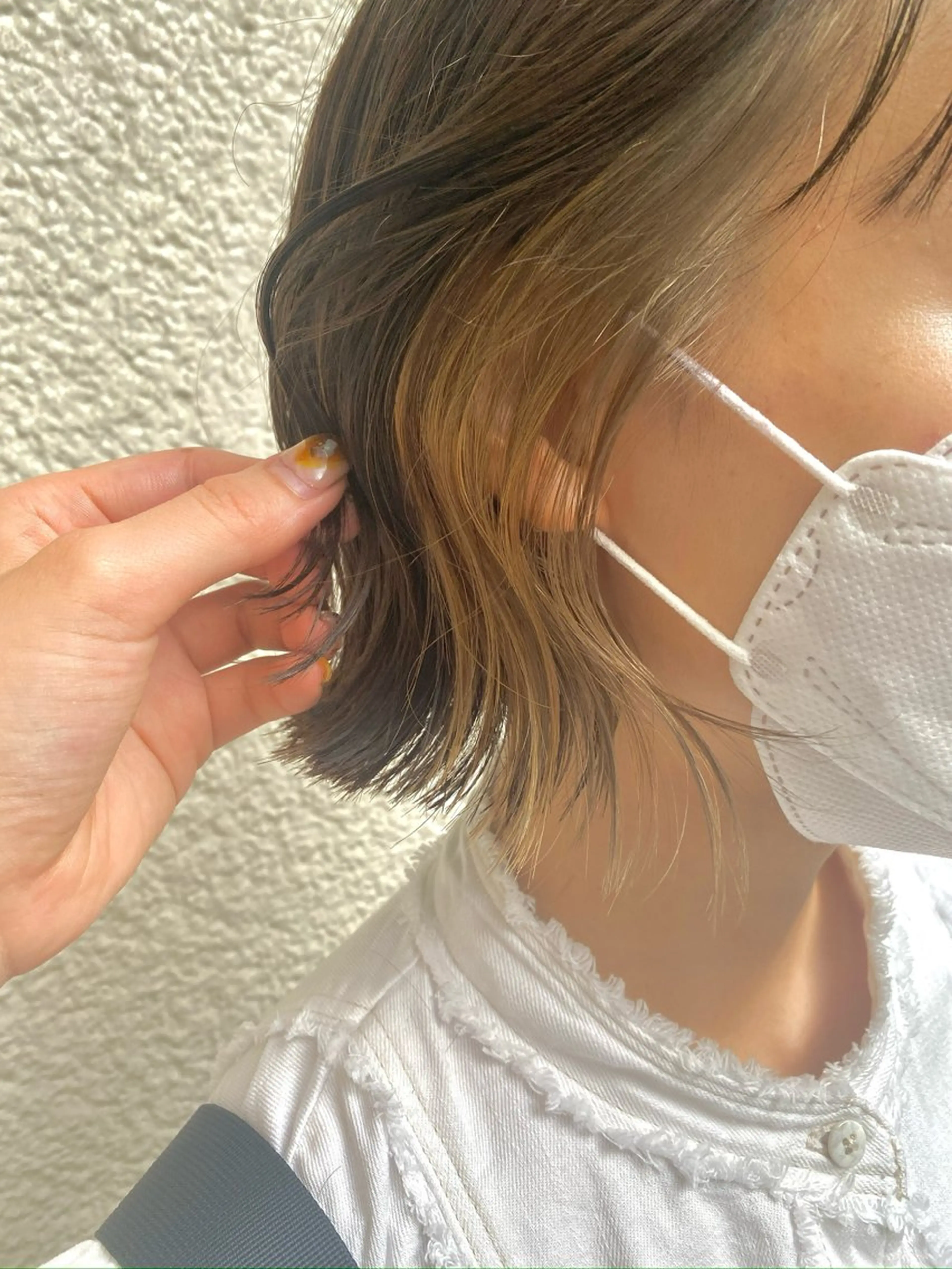 ショート 透明感カラー🍃 レイヤースタイル✨葵のヘアスタイル