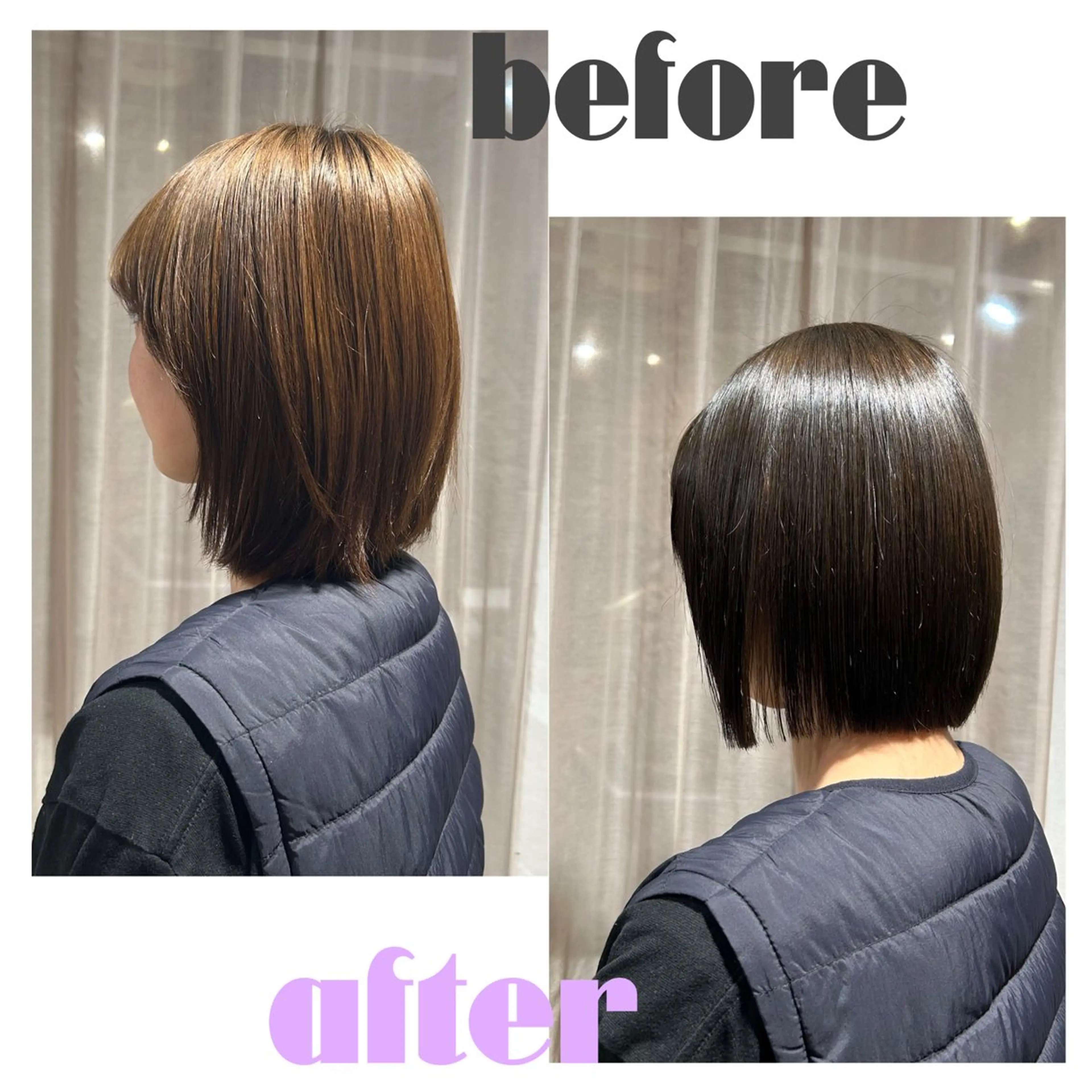 ショート カラー 髪質改善/似合わせ カット/ soraのマツエク・マツパデザイン