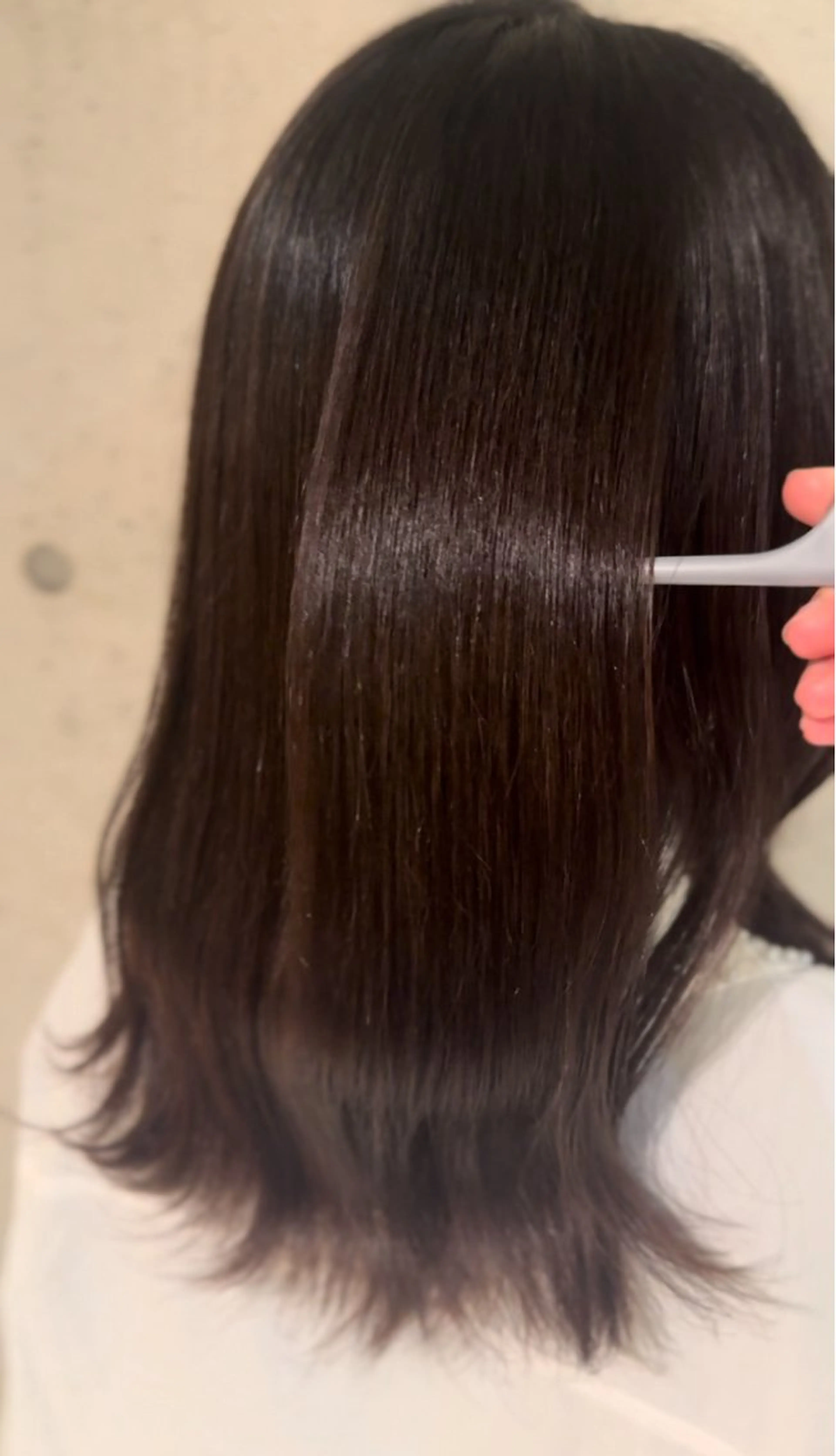 RESSUAL くるみのヘアスタイル