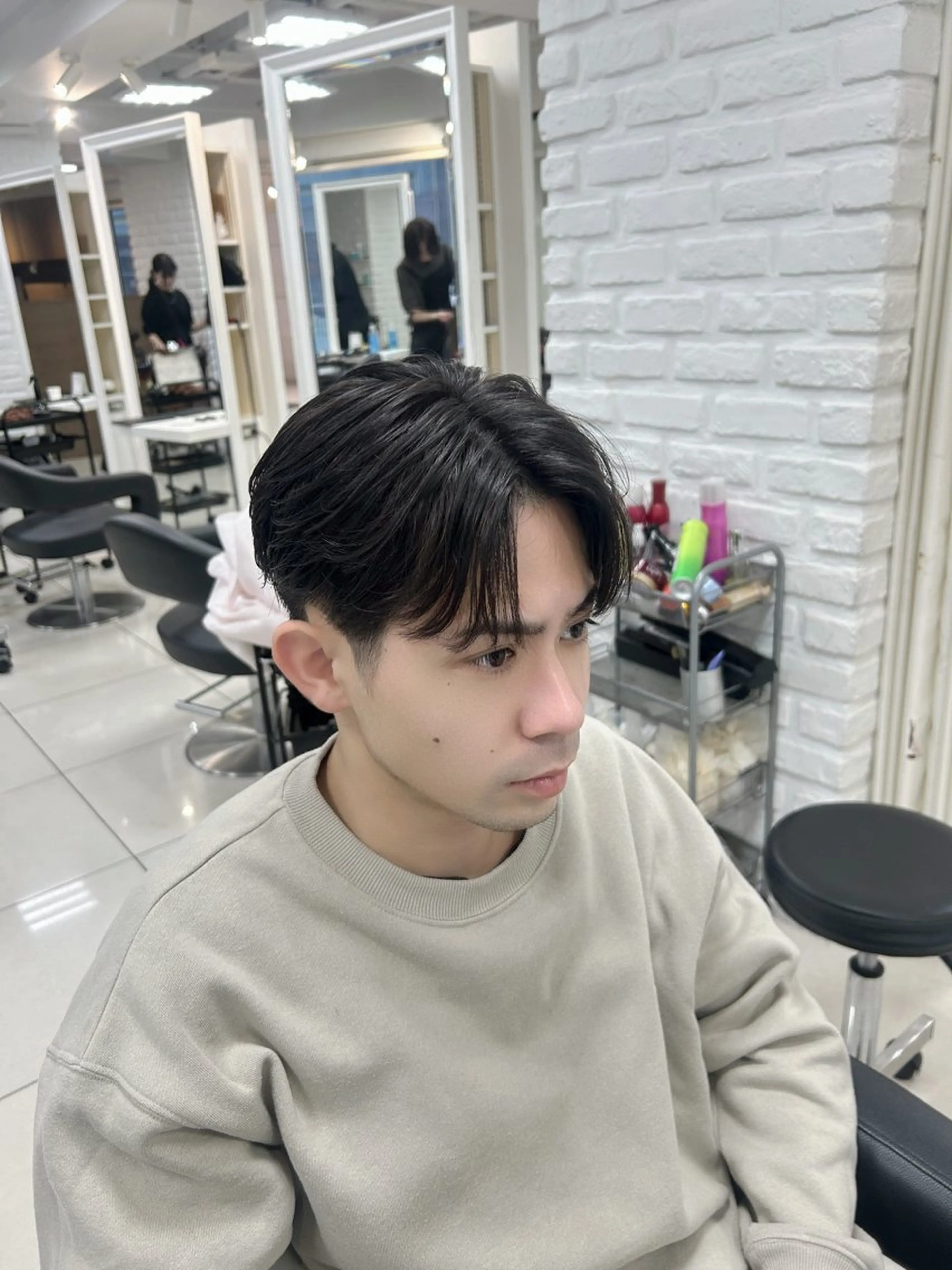 【メンズ限定】✨カット＋シャンプー＋眉カット＋炭酸泉の写真