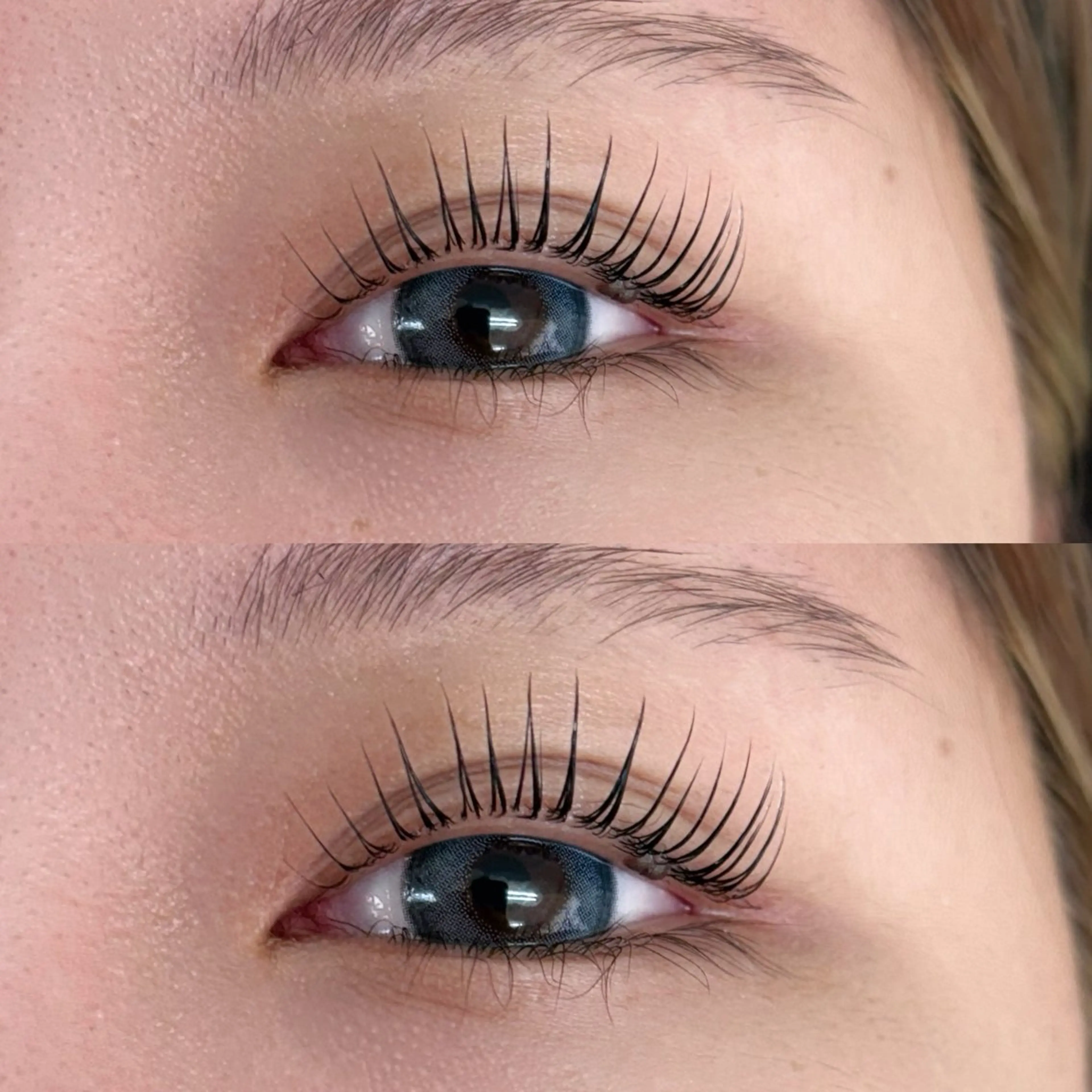 💚限定💚まつげパーマorパリジェンヌ+コーティング【18時以降+500円.土日祝+500円】の写真