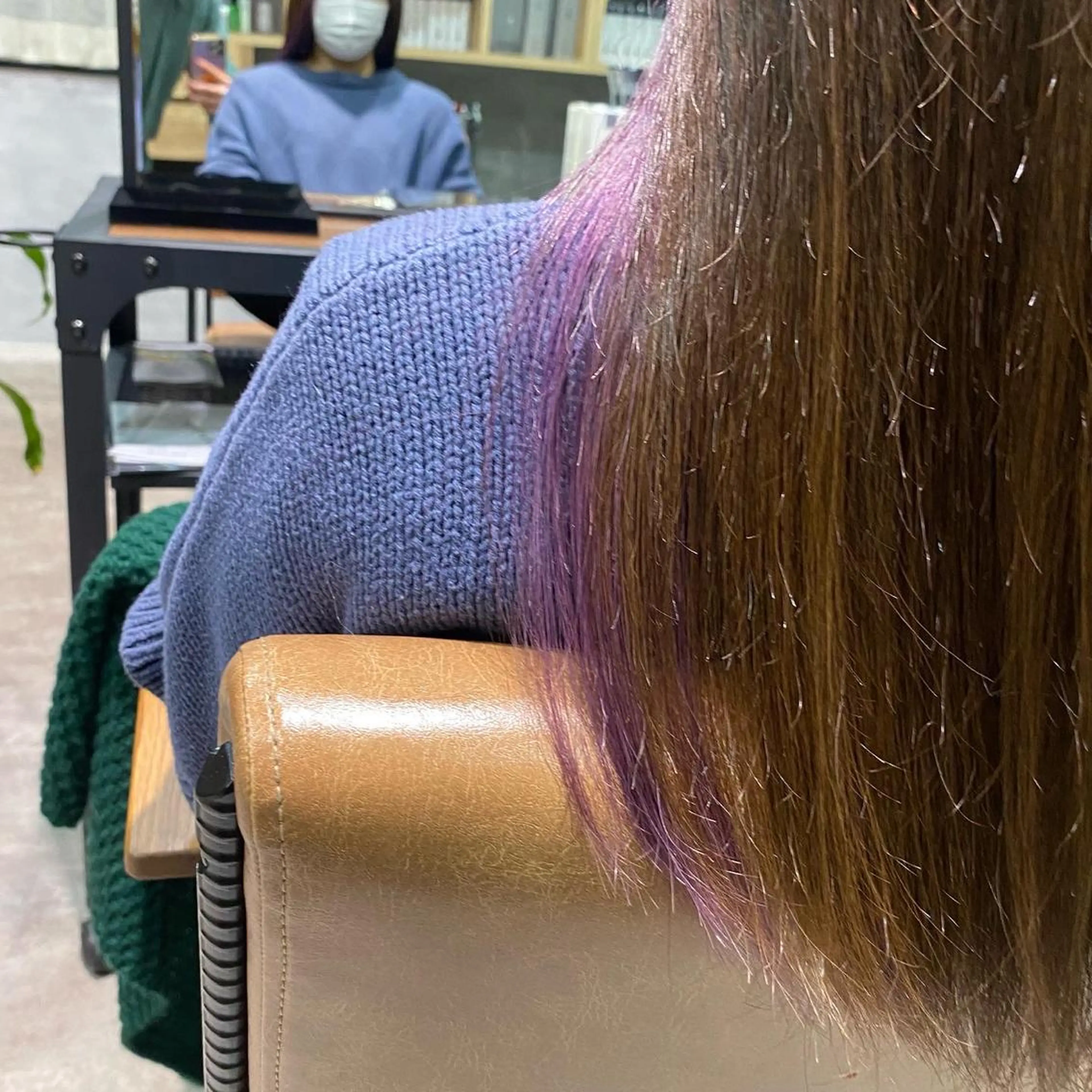 ロング 大久保 優香のヘアスタイル