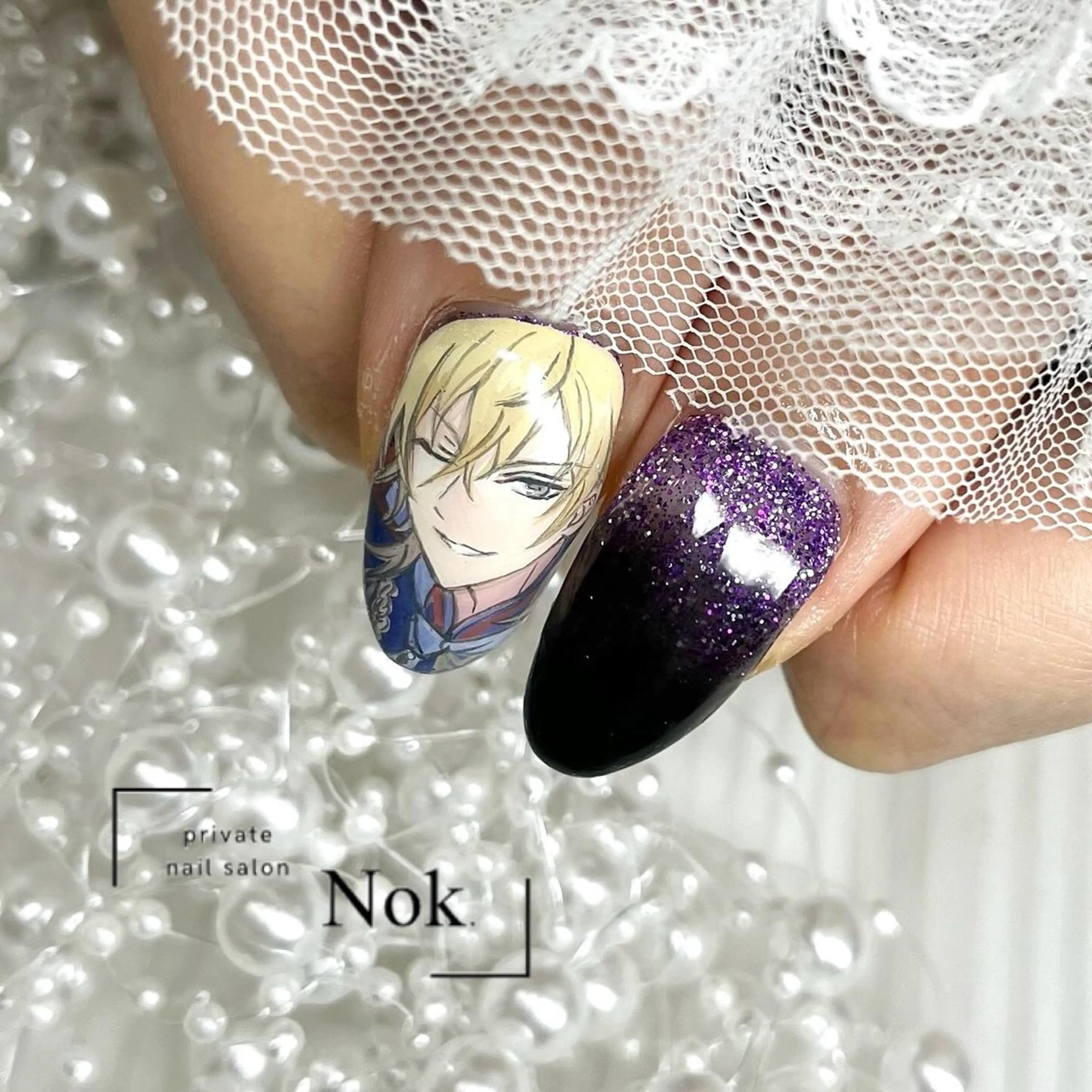 ネイル ハンドネイル 池袋痛ネイル Nok. 渡辺のネイルデザイン