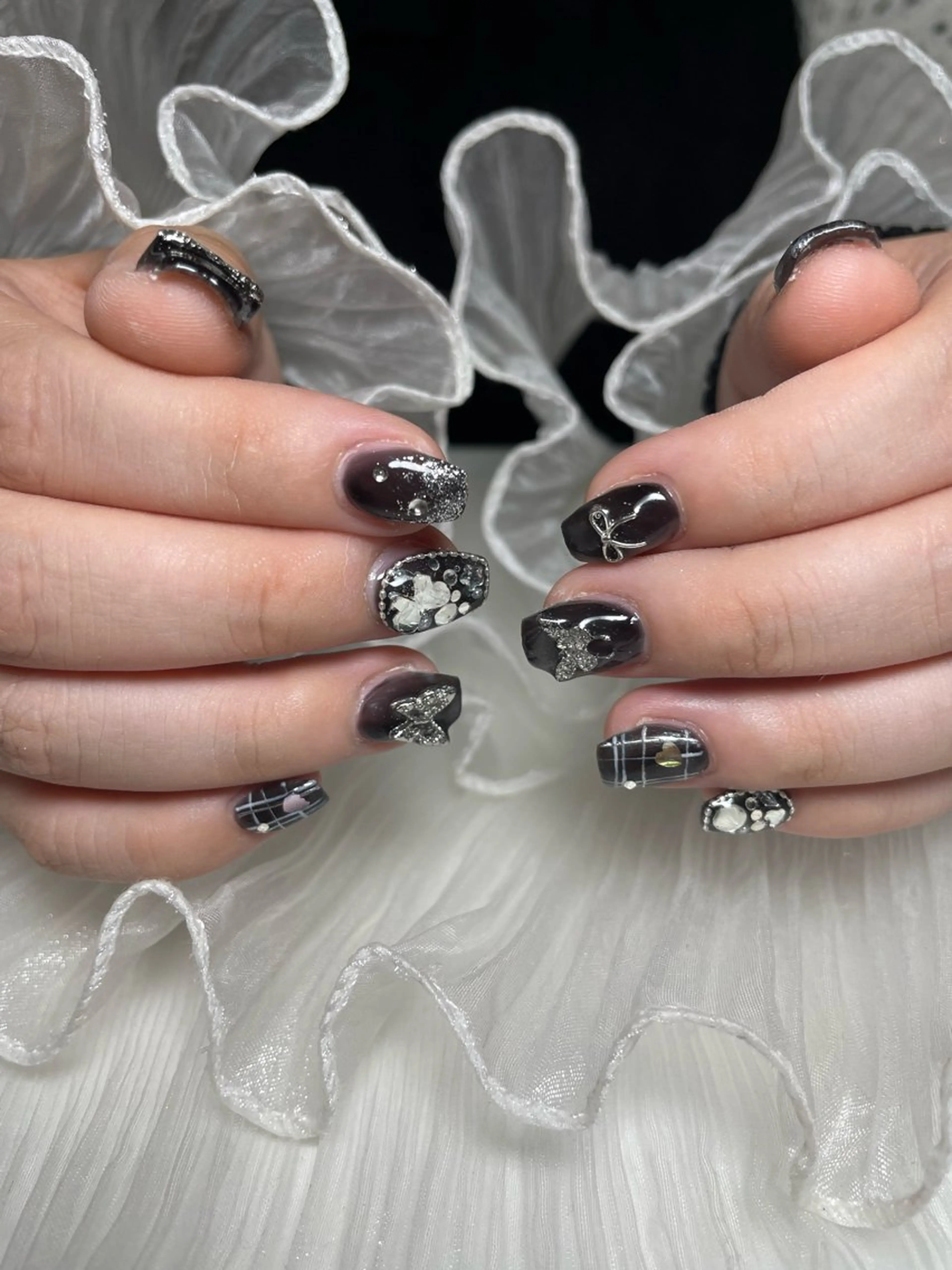 ネイル ‪るか/‪透明感 カラー/アレンジのヘアスタイル