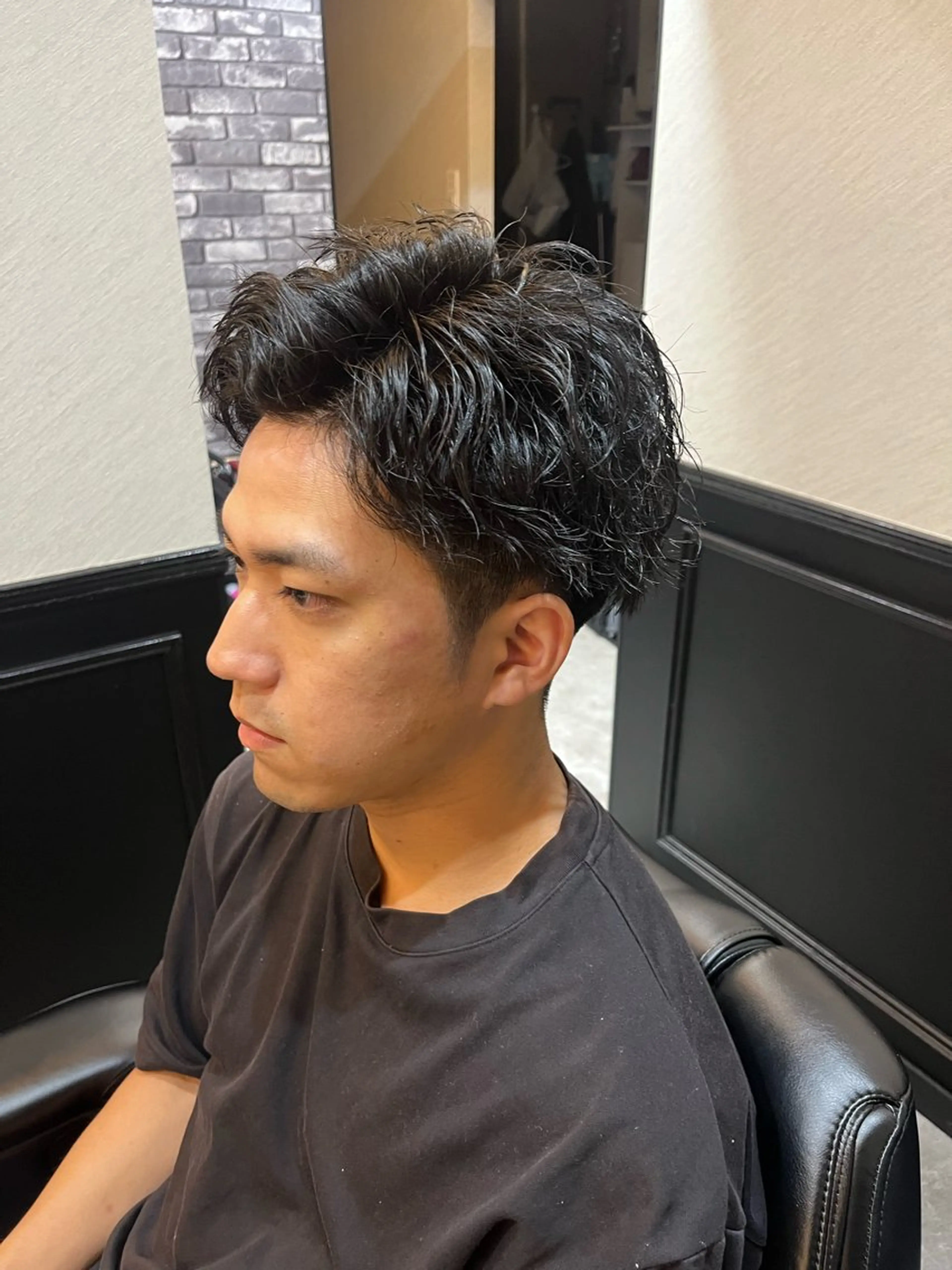 ショート パーマ メンズ littlenene /たちばなのヘアスタイル