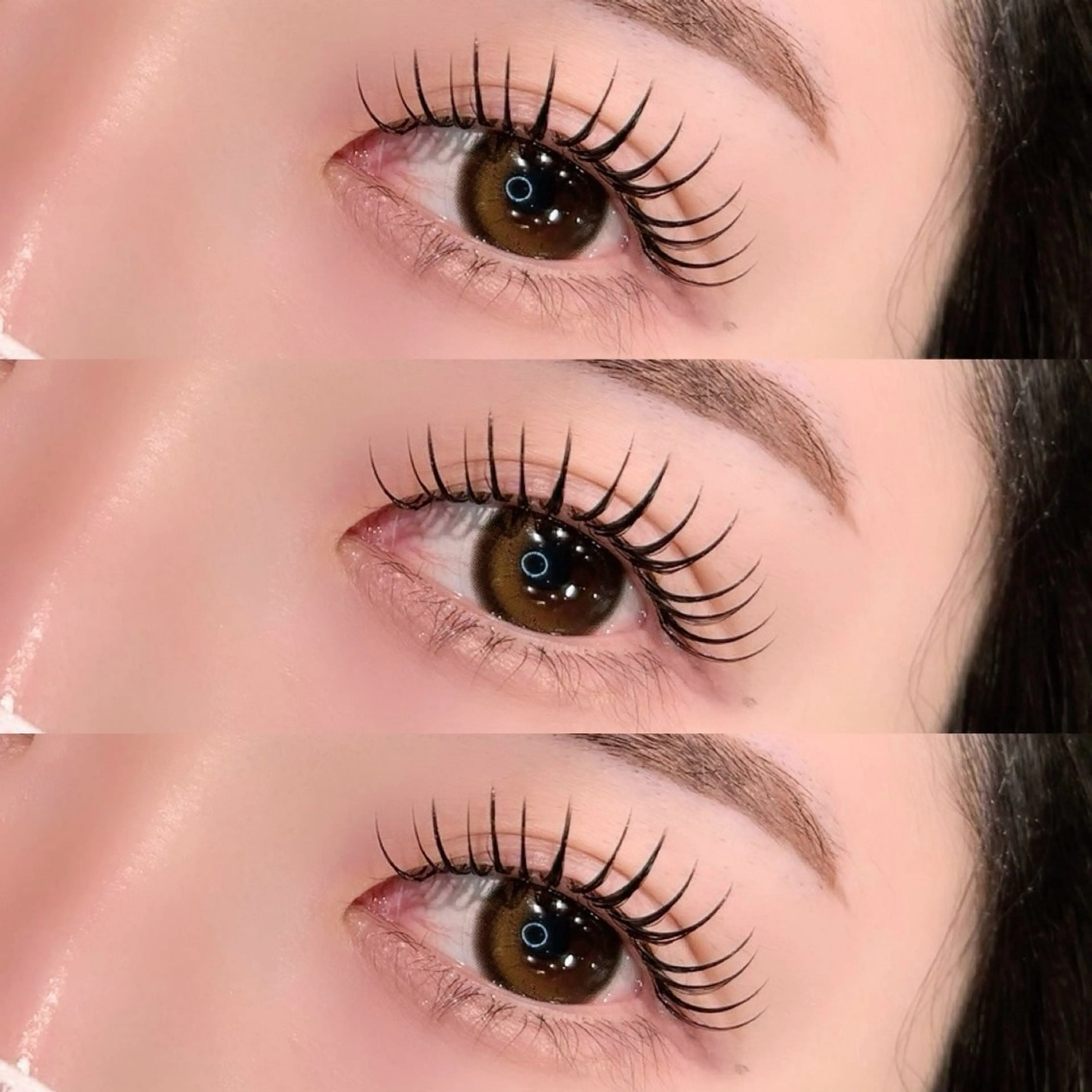 マツエク・マツパ 束感まつ毛 Cカール フラットラッシュ マツエク 🍭ニシダ ユイナ🍭のマツエク・マツパデザイン