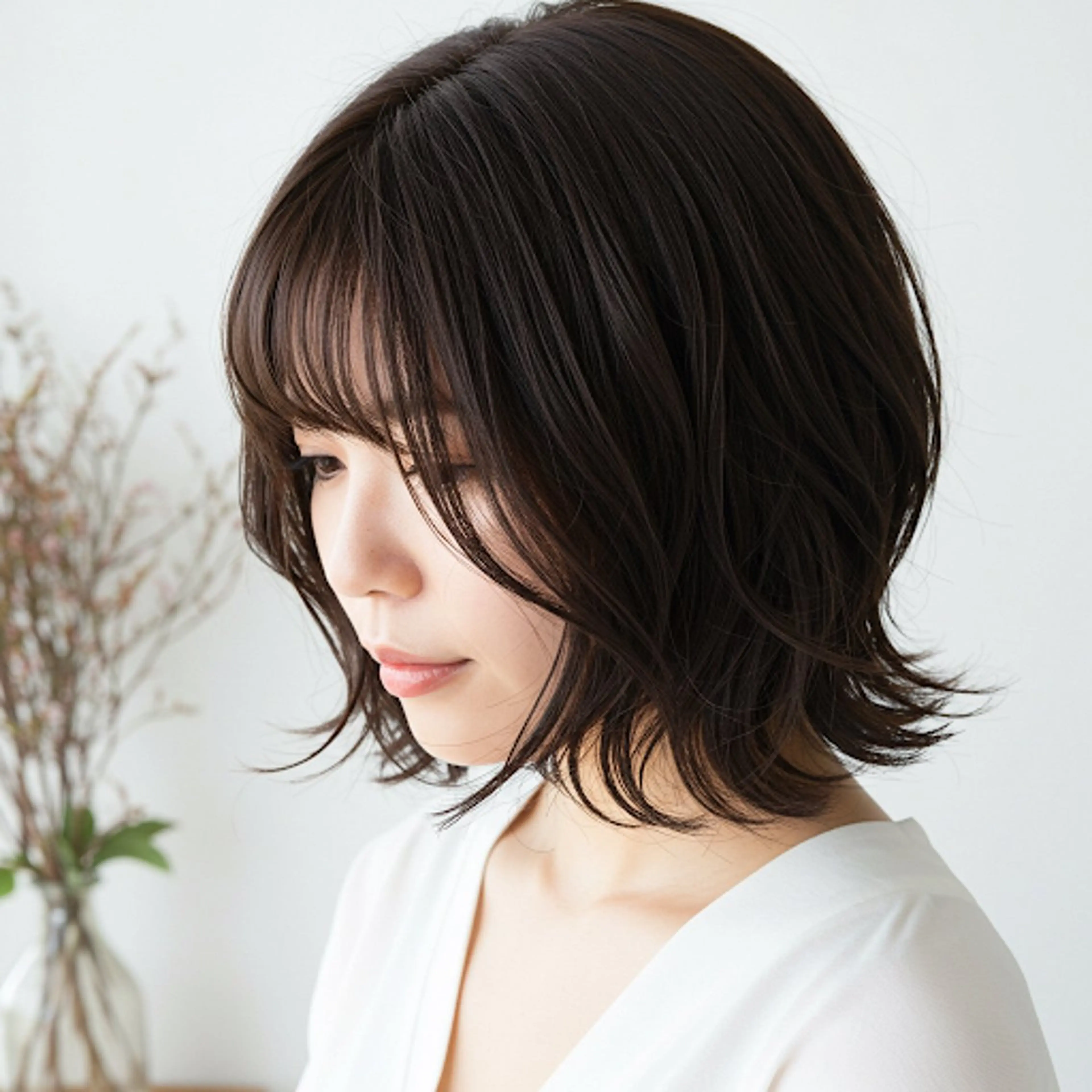 ショート カット ヘアカラー トリートメント ヘッドスパ ✂︎ ｼﾝﾀｸ ✂︎のヘアスタイル