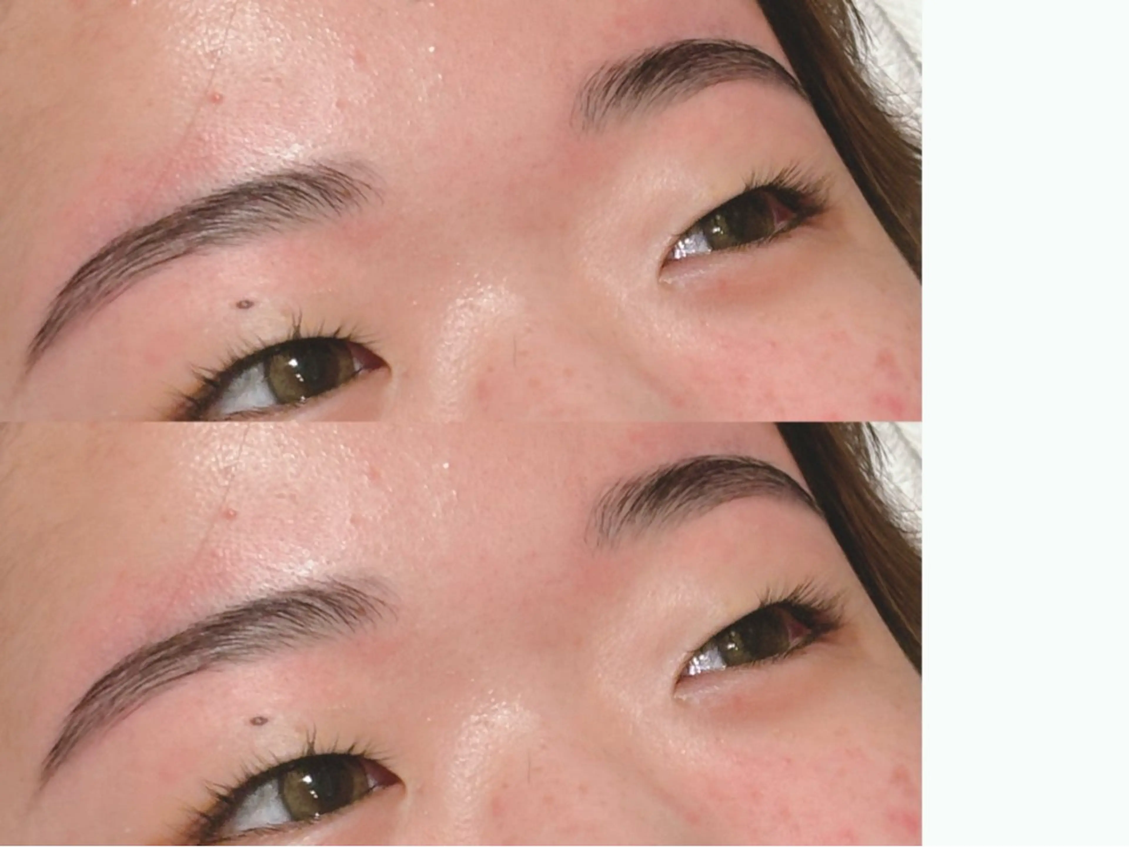 アイブロウ オリーブ/韓国風 まつパ/himariのヘアスタイル