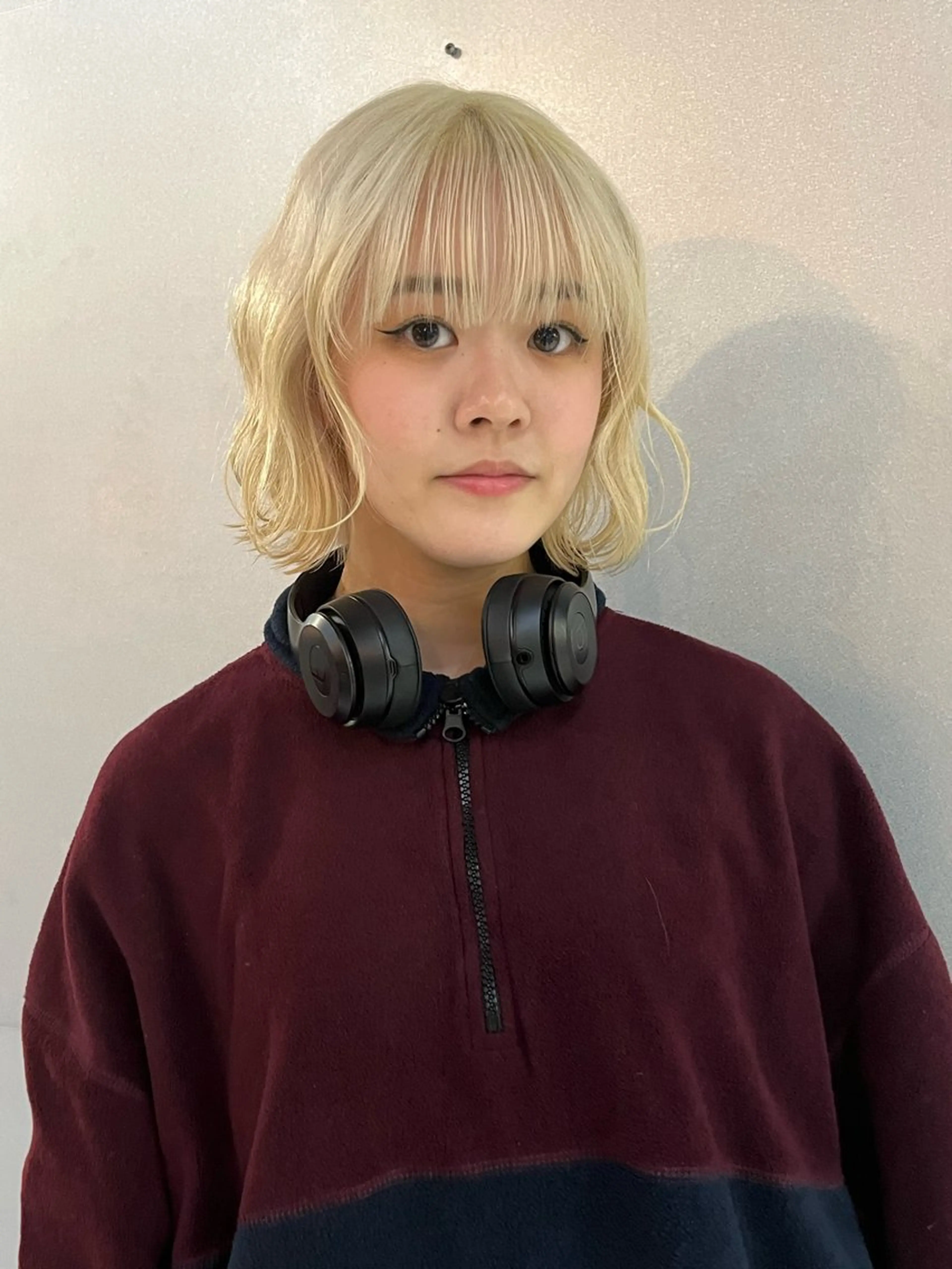 ショート レイヤーカット\ウル フ　chinatsuのヘアスタイル