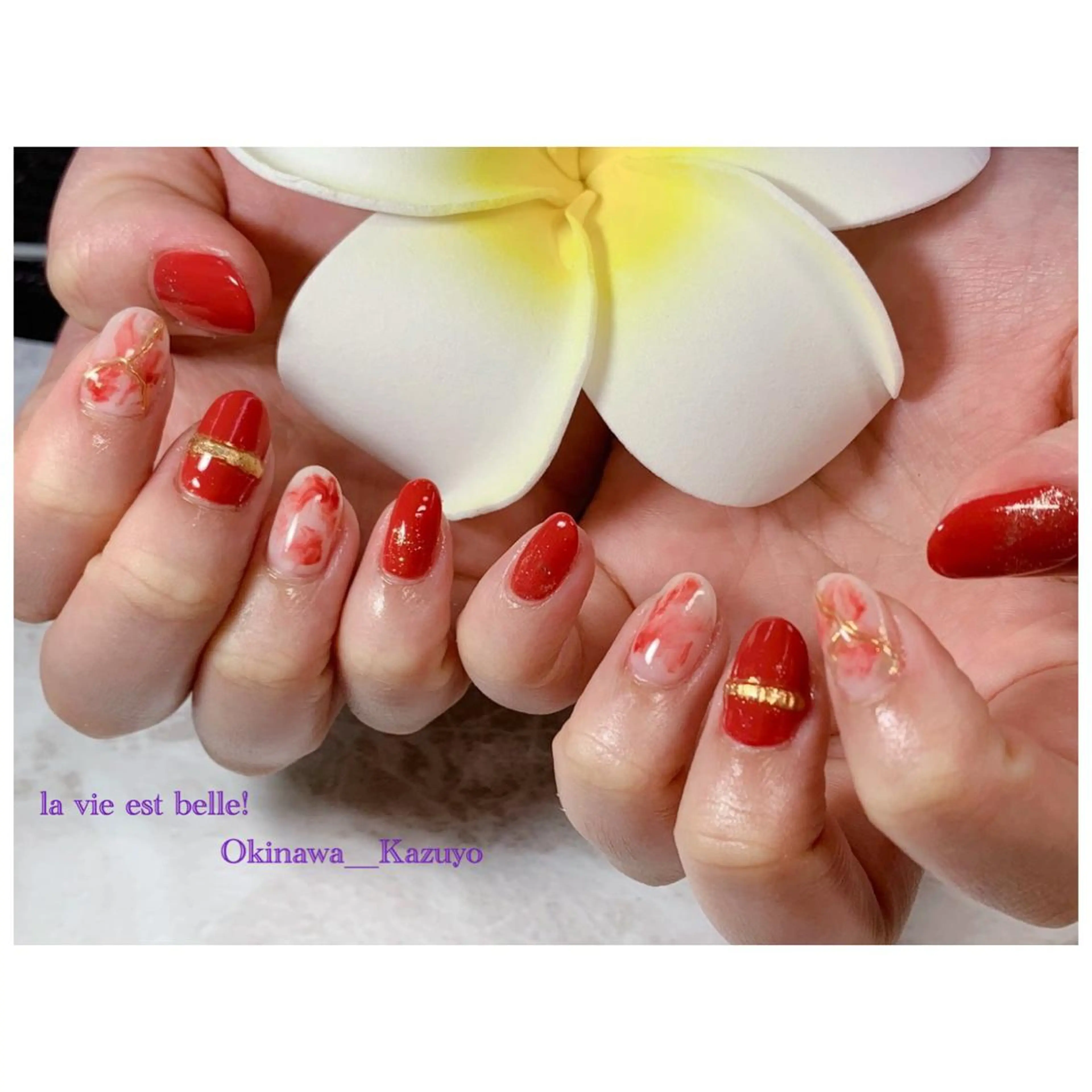 ネイル アトリエ ラヴィエベルのネイルデザイン