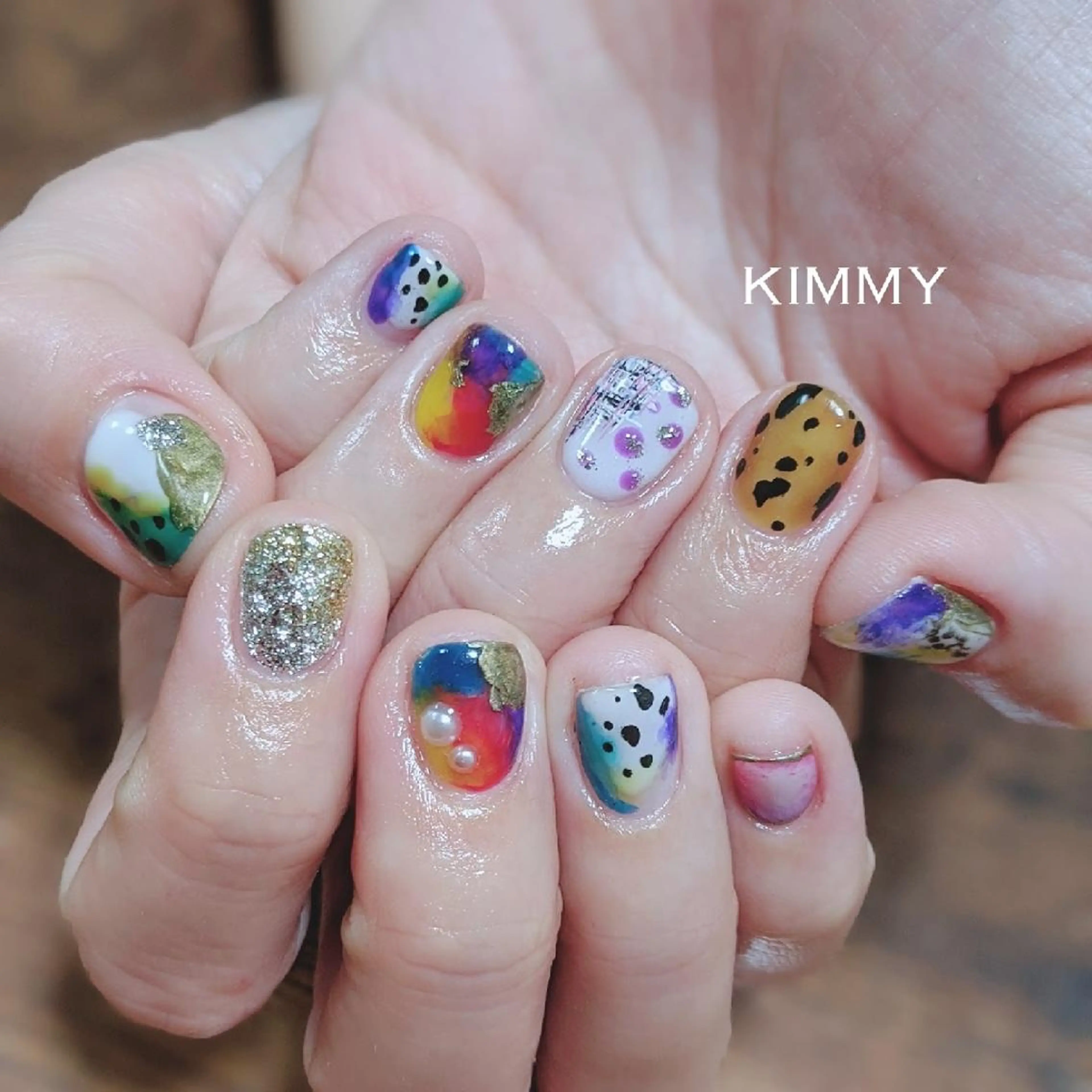 ネイル ハンドネイル kimmy nailsのネイルデザイン