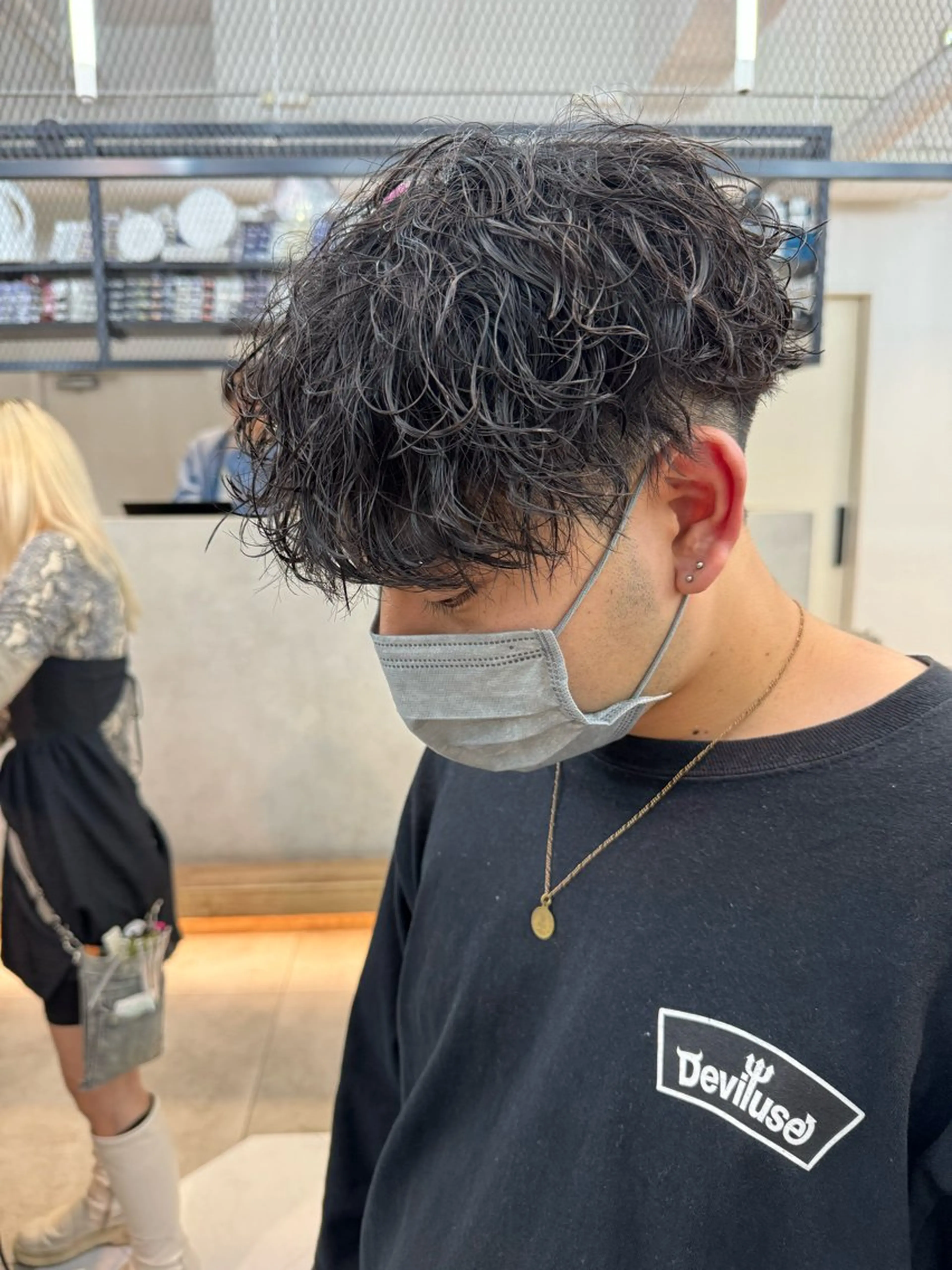 パーマ メンズ 新宿【メンズパーマ】 塩澤太一のヘアスタイル